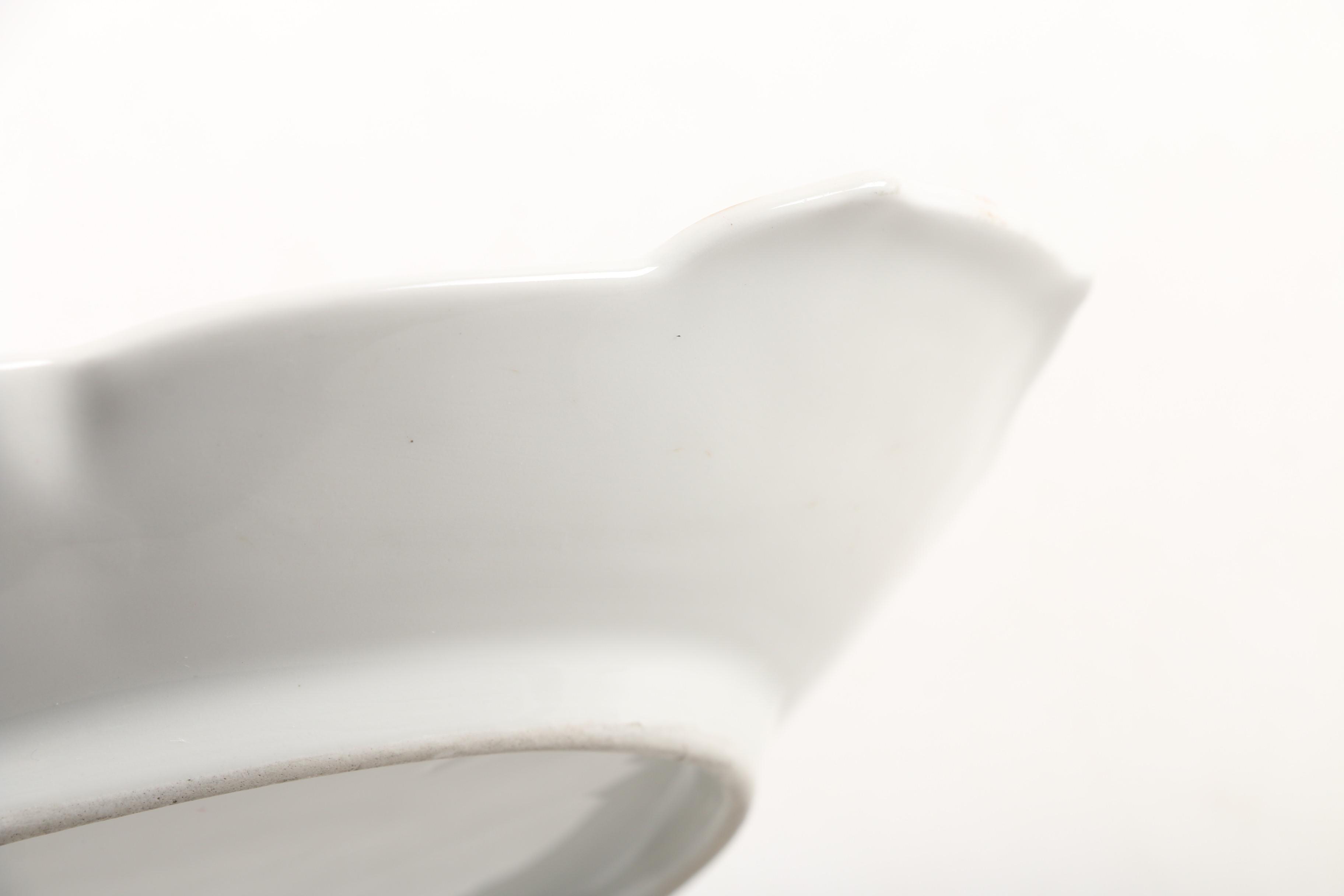 Vintage Theodore Haviland "Varenne" and GDA Limoges Porcelain Platters