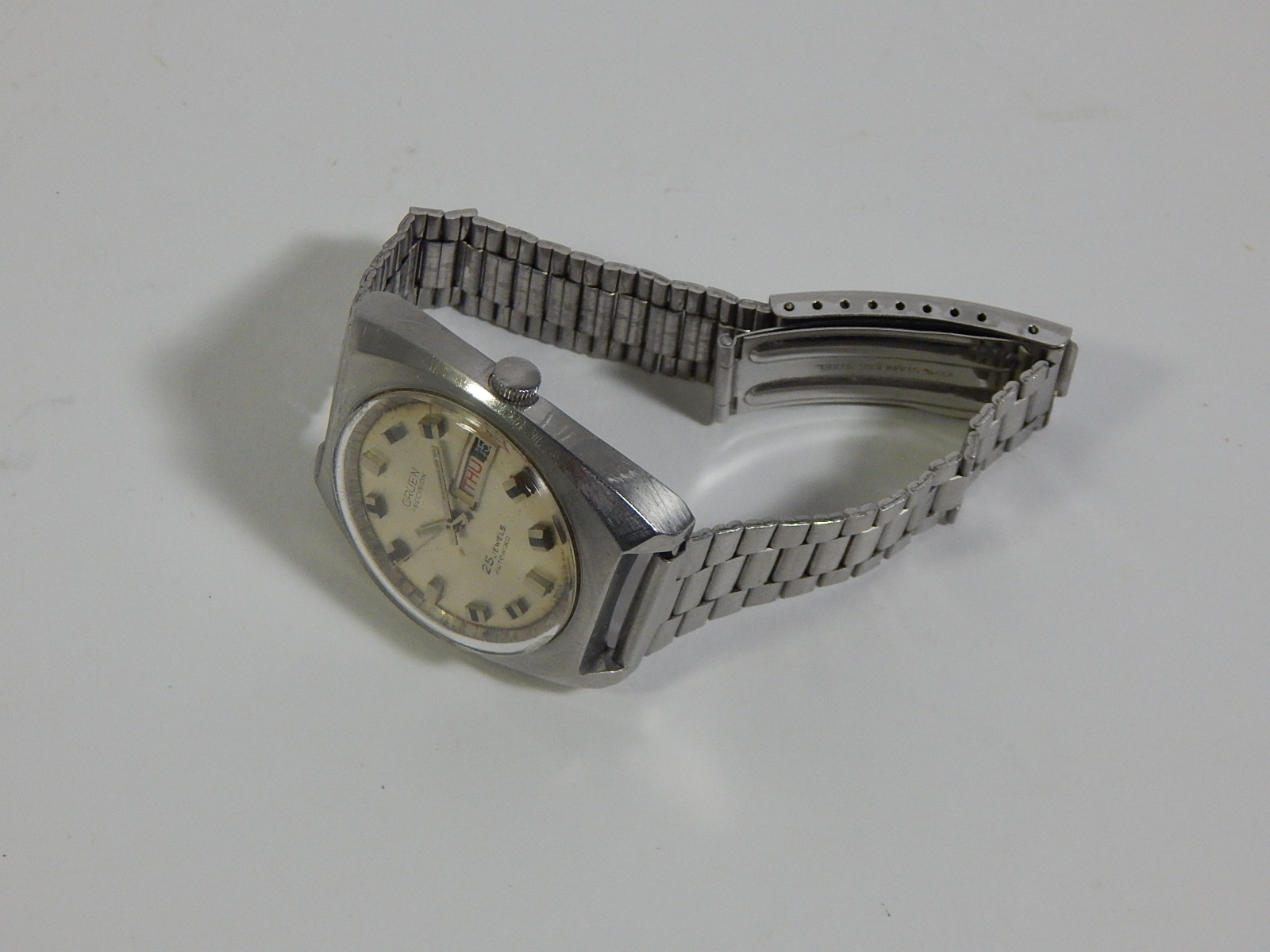 Gruen Precision 25 Jewel Autowind Swiss Watch