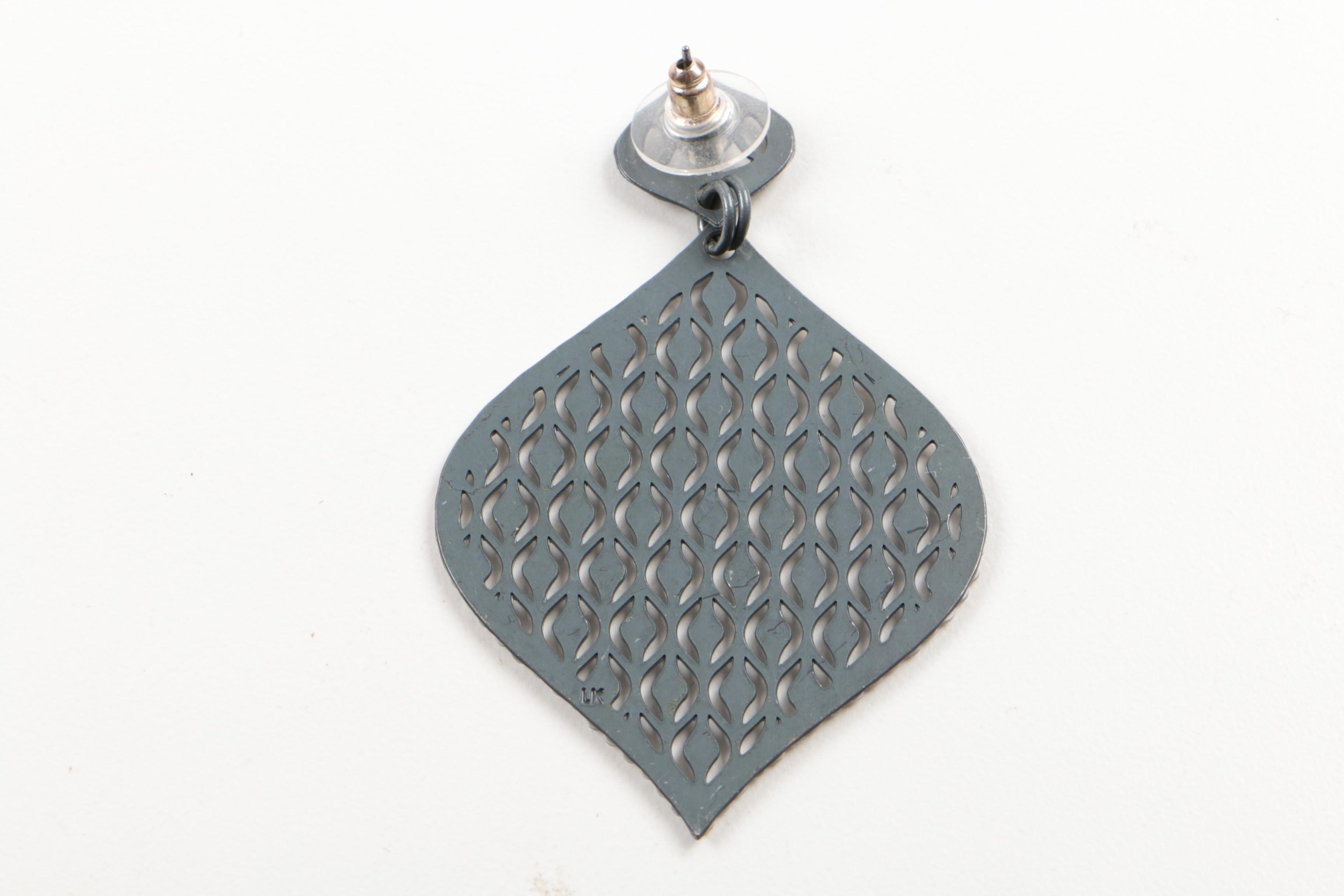 Costume Jewelry with Glass Crystal and CZs Including Replica