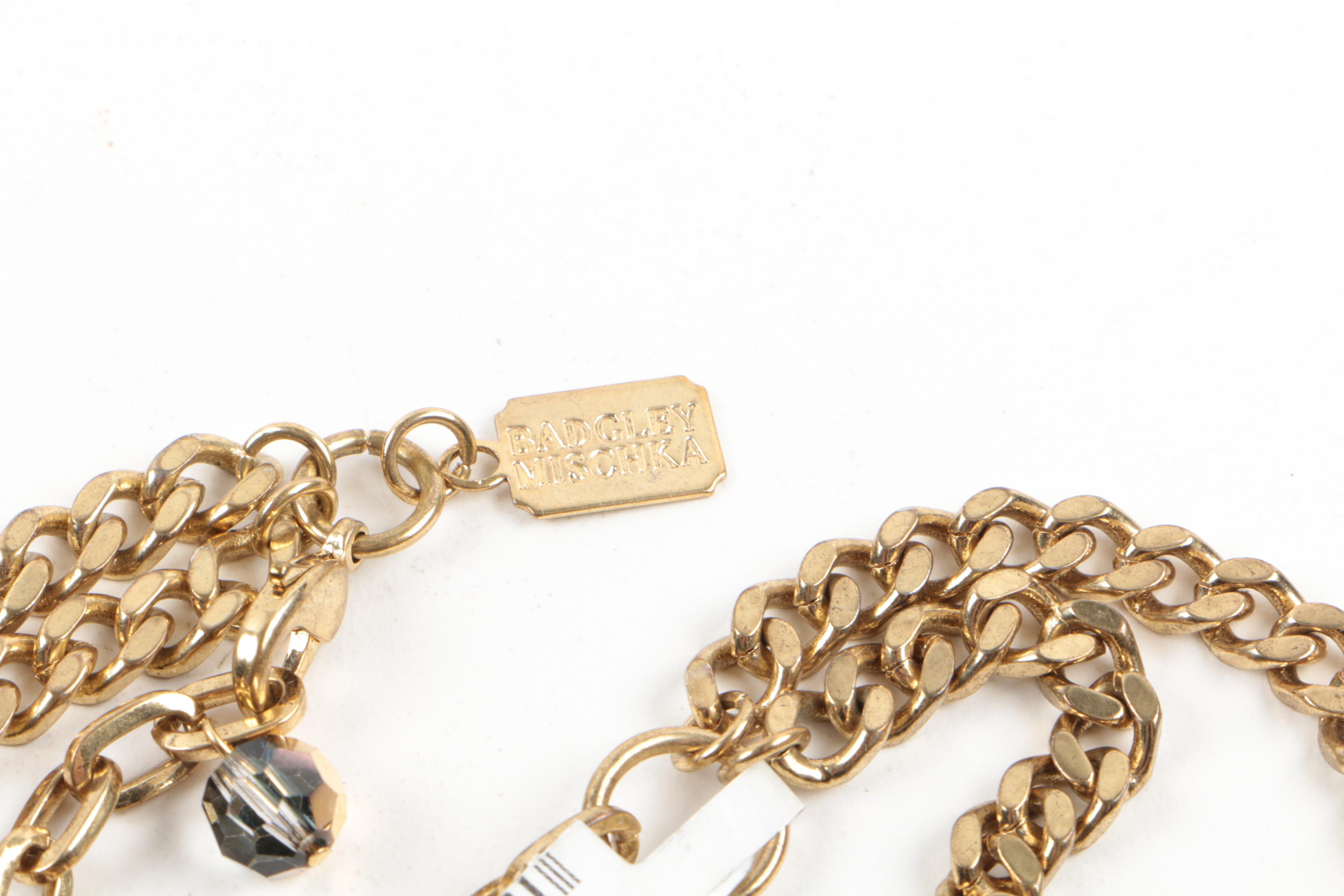 Badgley Mischka Designer Statement Costume Jewelry Set