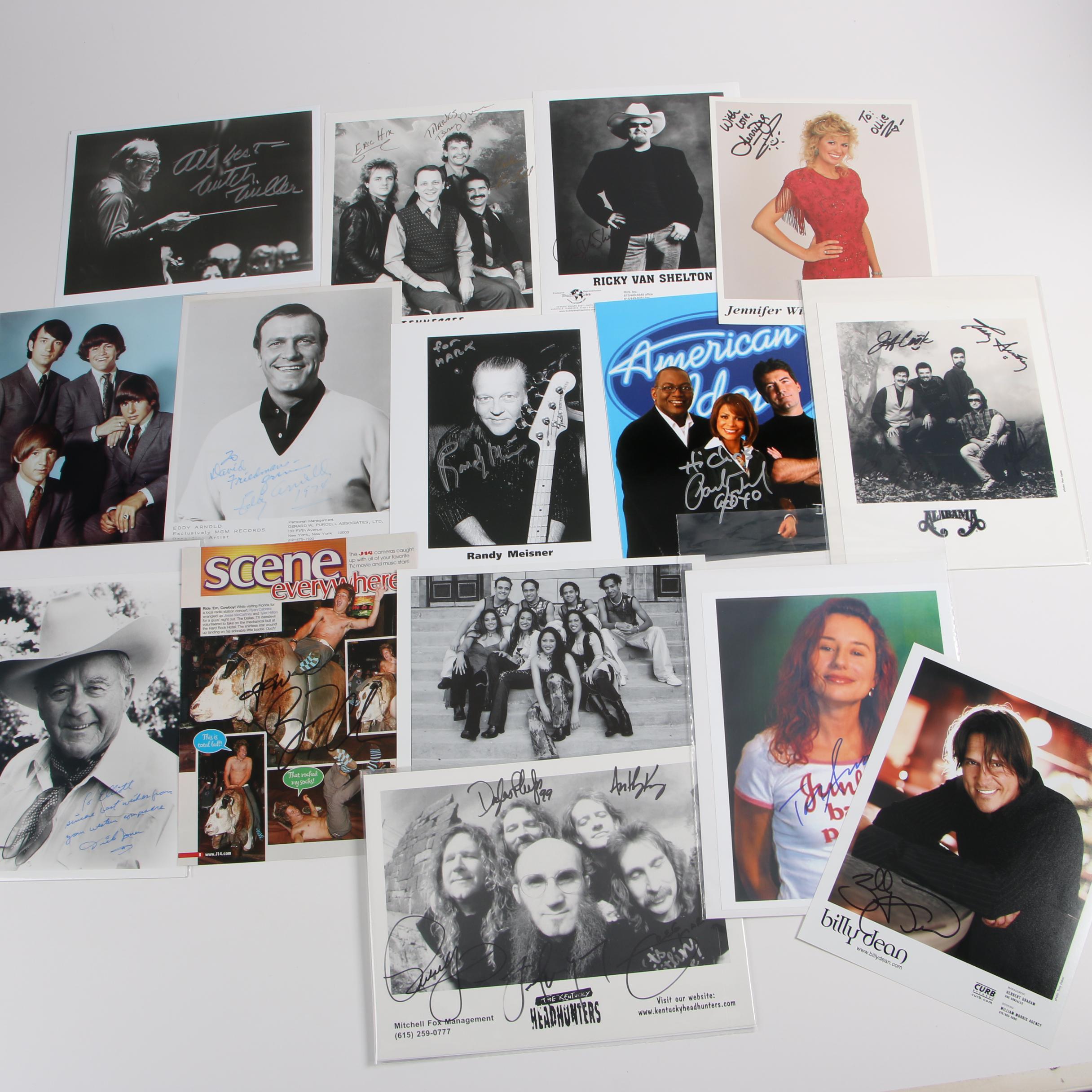 Mitch Miller and Other Musician's Autographs