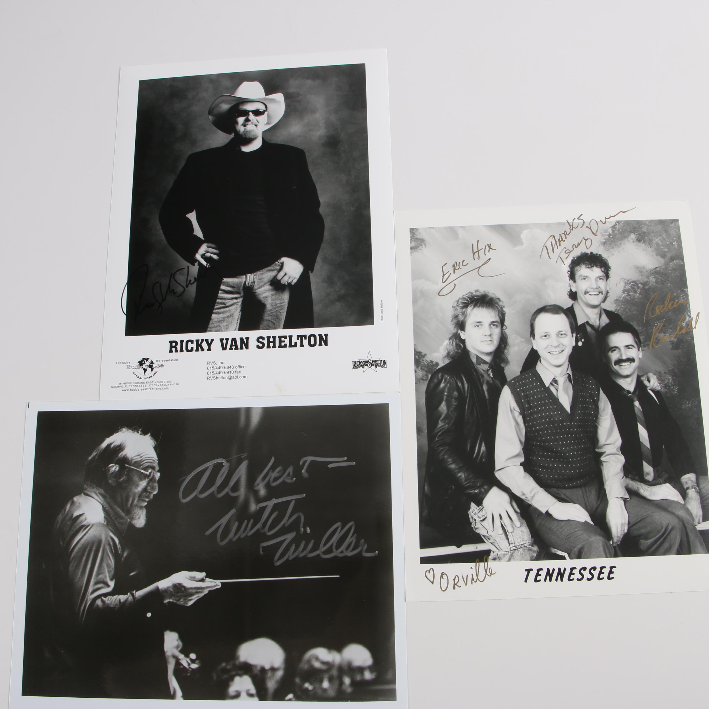 Mitch Miller and Other Musician's Autographs