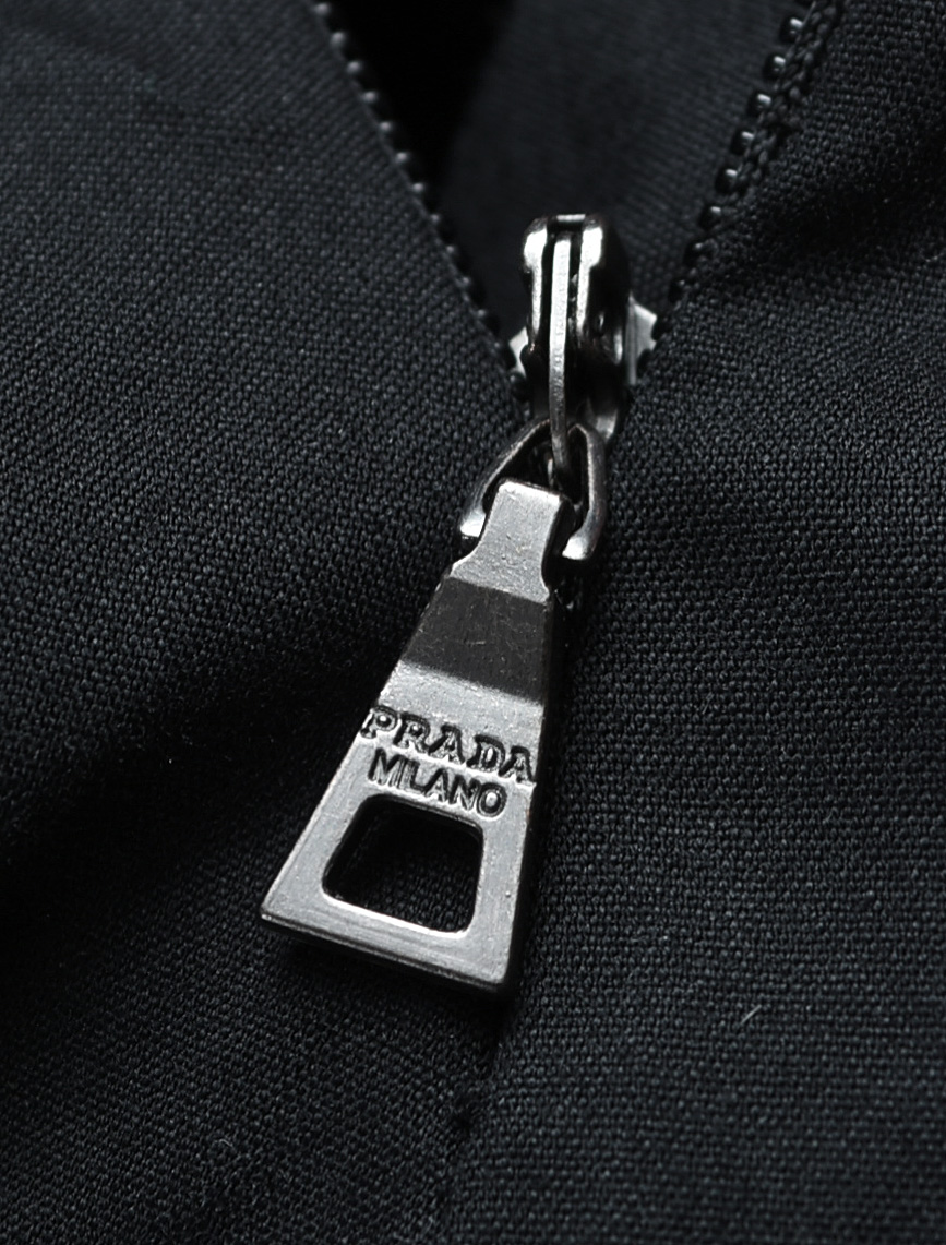 Prada Black Sleeveless Dress with Belt