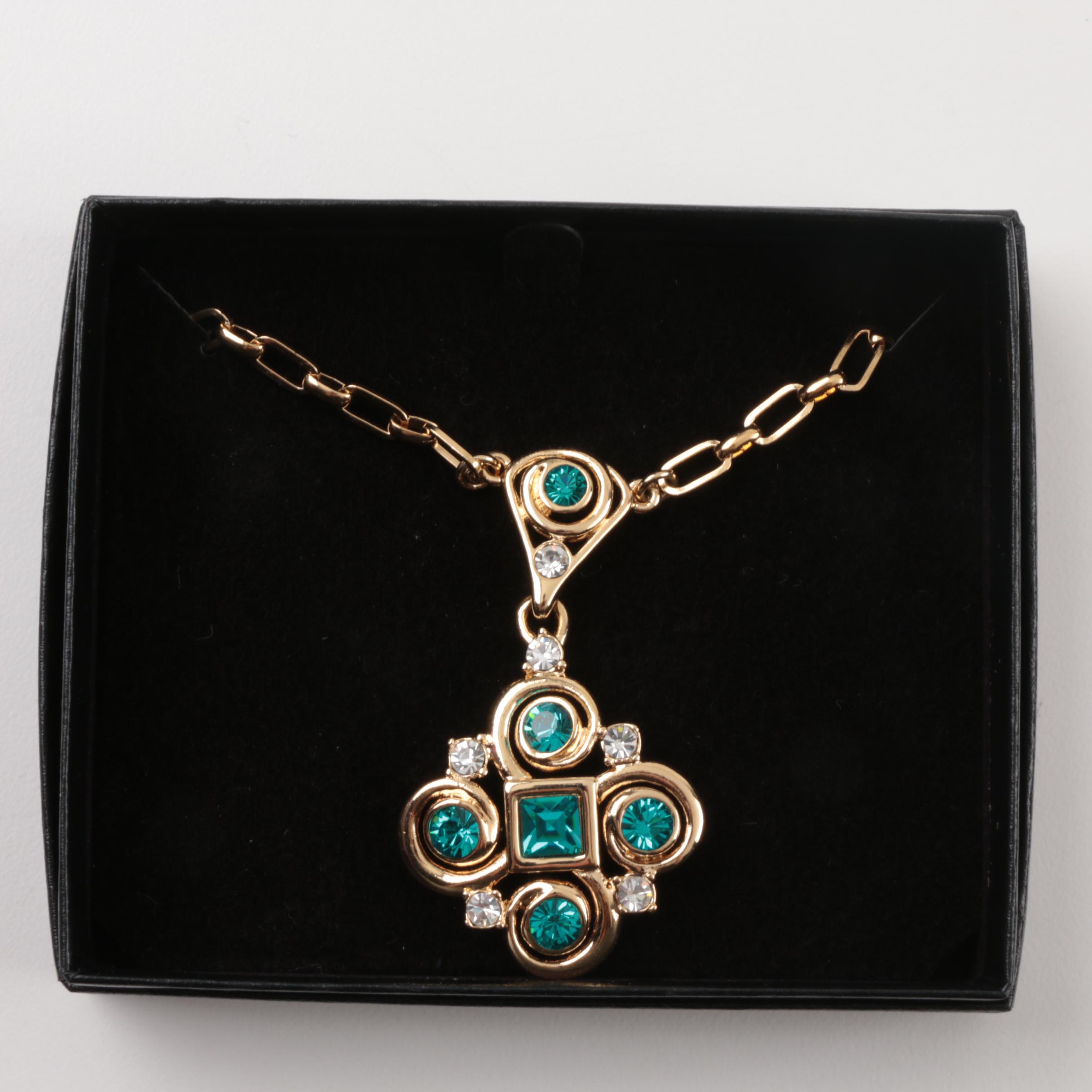 Susan Lucci Designed Costume Jewelry with Imitation Pearls and Gemstones