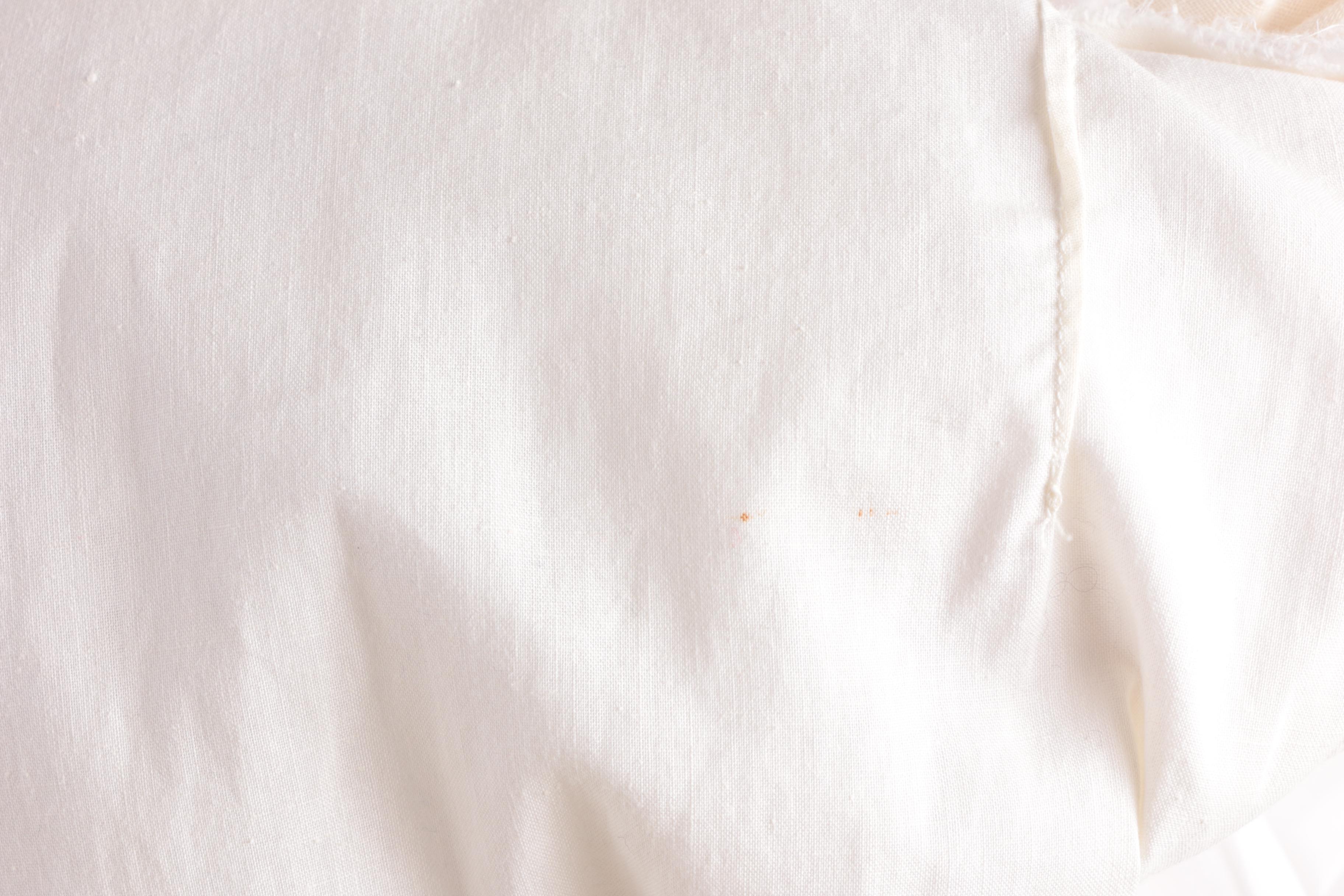 Women's 1960s Vintage White Cotton Pleated Day Dress