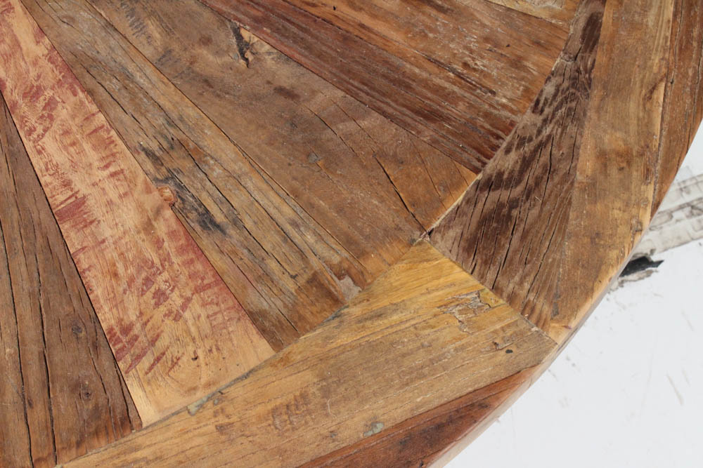 Moe's Rustic Pedestal Dining Table