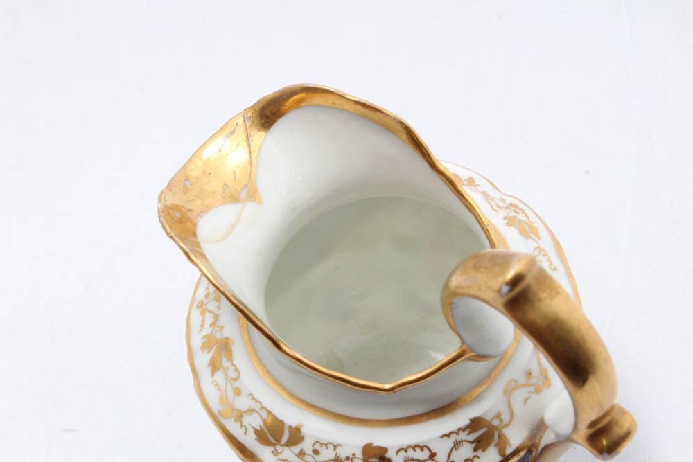 Mid to Late 19th Century Kornilov Brothers Russian Porcelain Tea Set