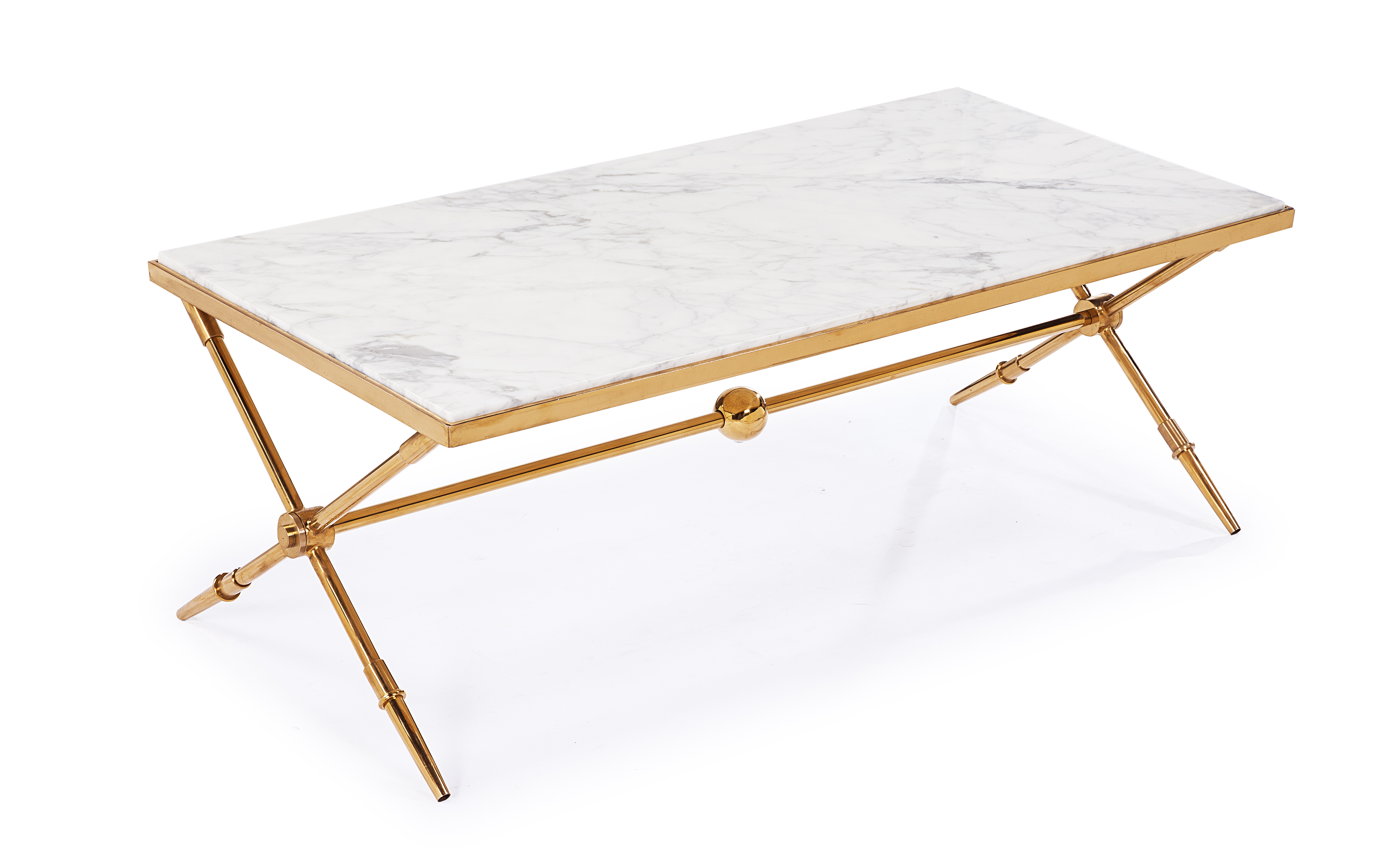 Hudson Marble-Top Cocktail Table