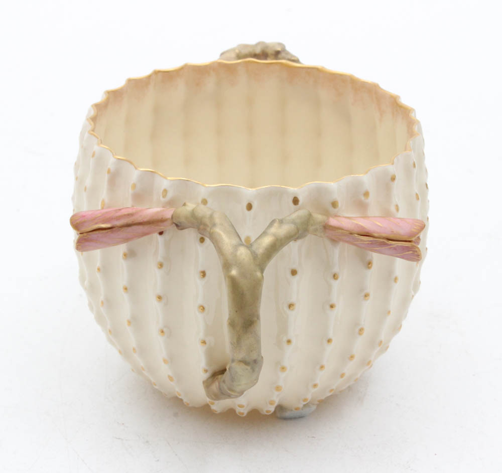 Antique Belleek Studio Hand-Painted Porcelain Tea Set