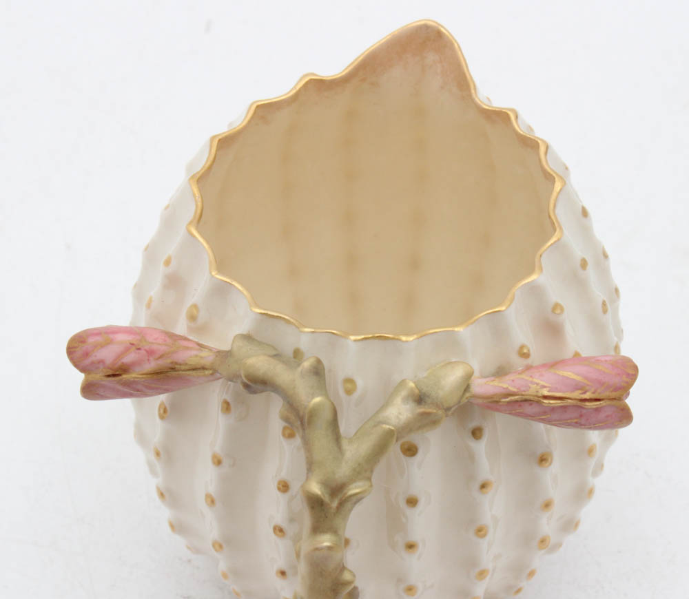 Antique Belleek Studio Hand-Painted Porcelain Tea Set