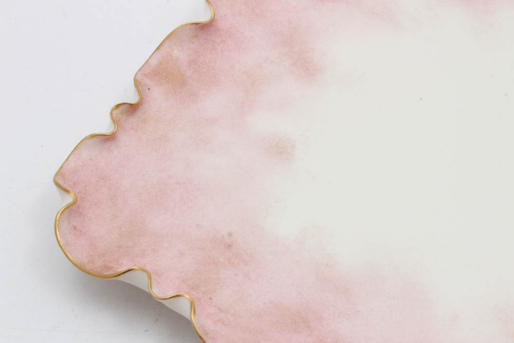 Antique Belleek Studio Hand-Painted Porcelain Tea Set