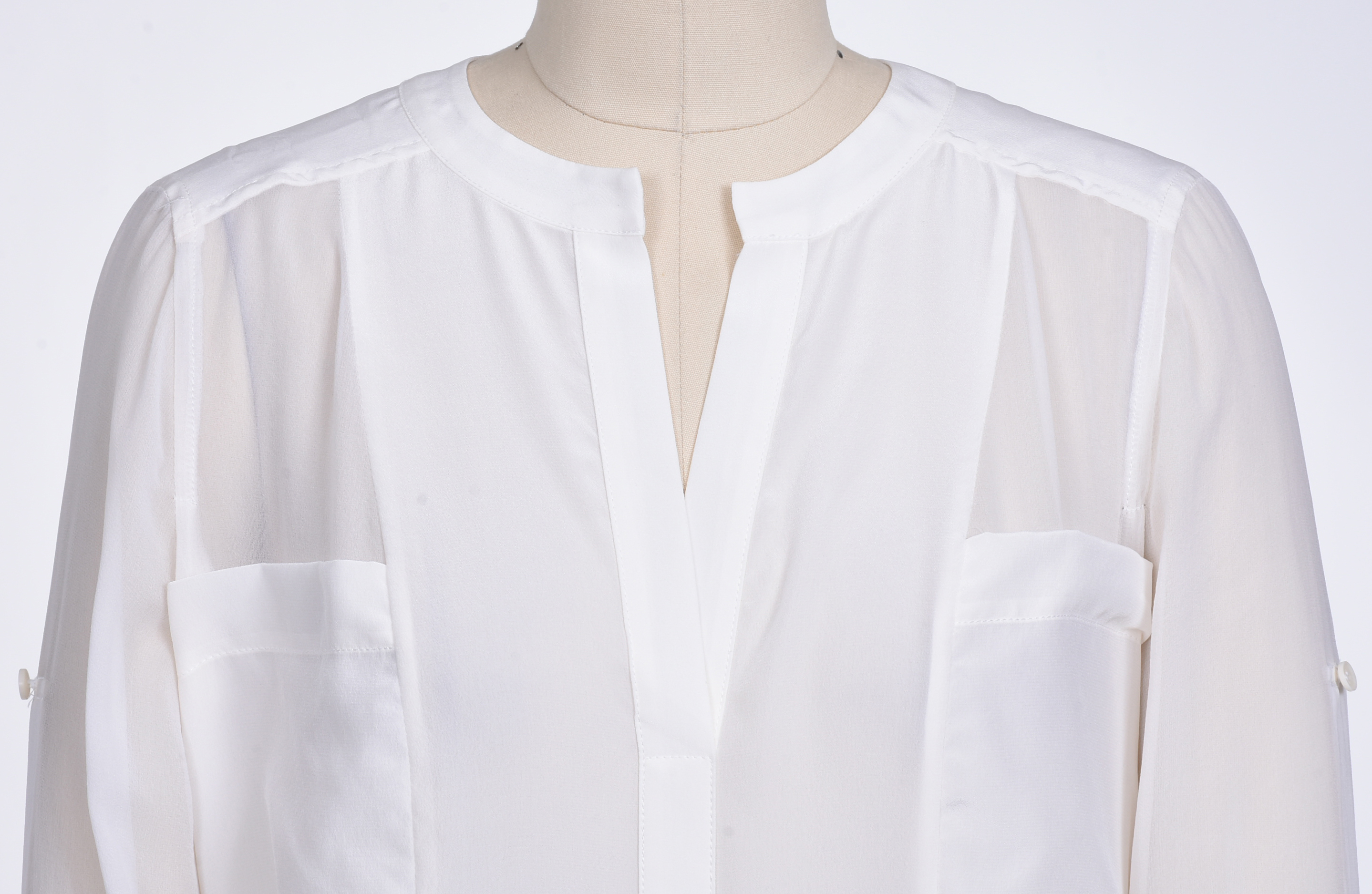BCBG Maxazria White Jacket and Blouse