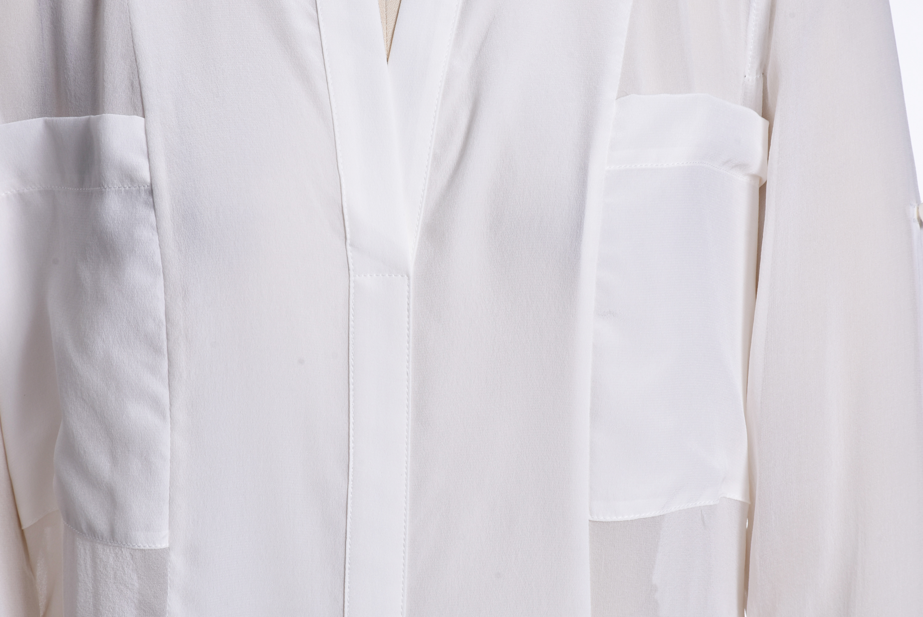 BCBG Maxazria White Jacket and Blouse