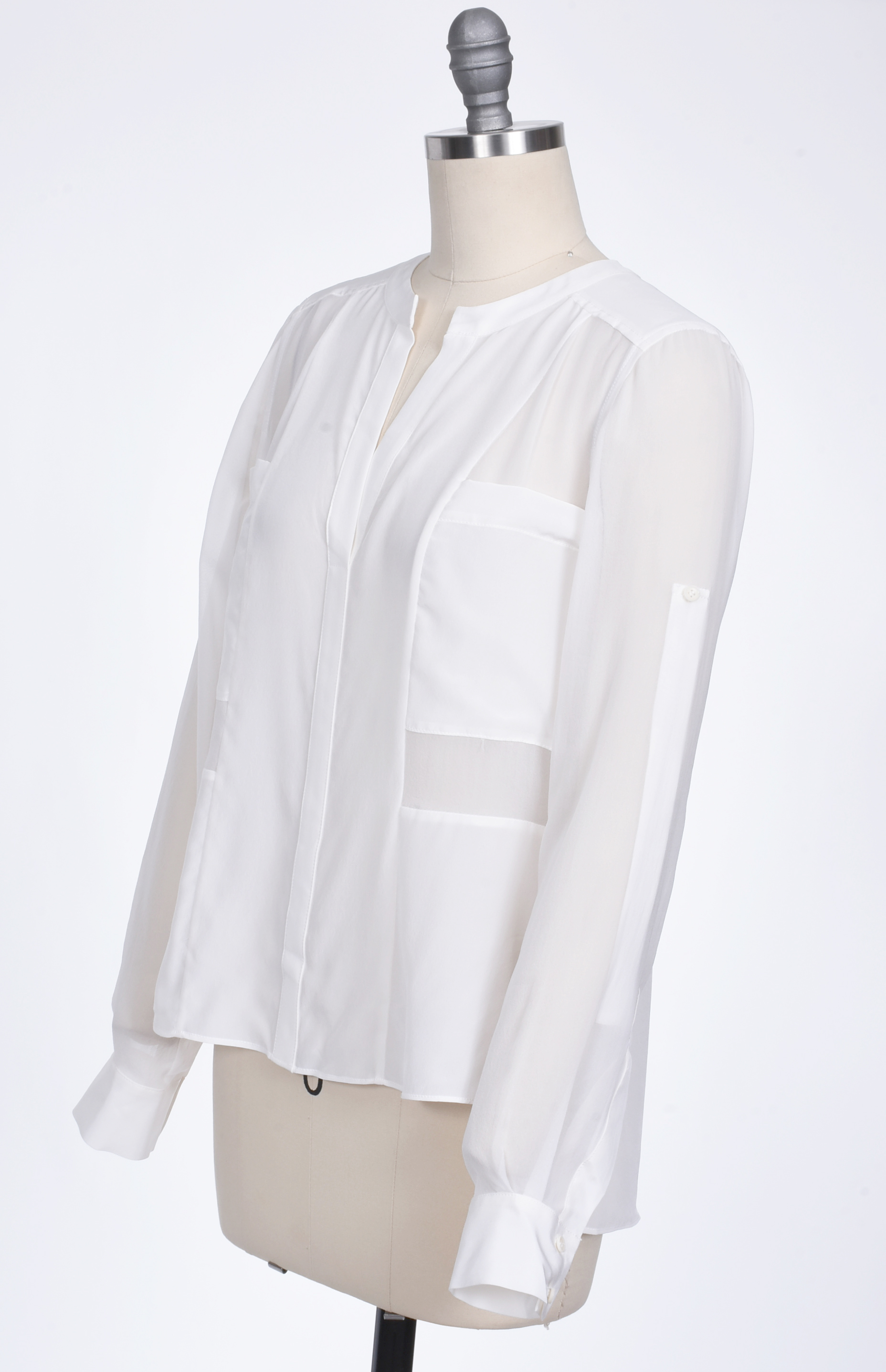 BCBG Maxazria White Jacket and Blouse