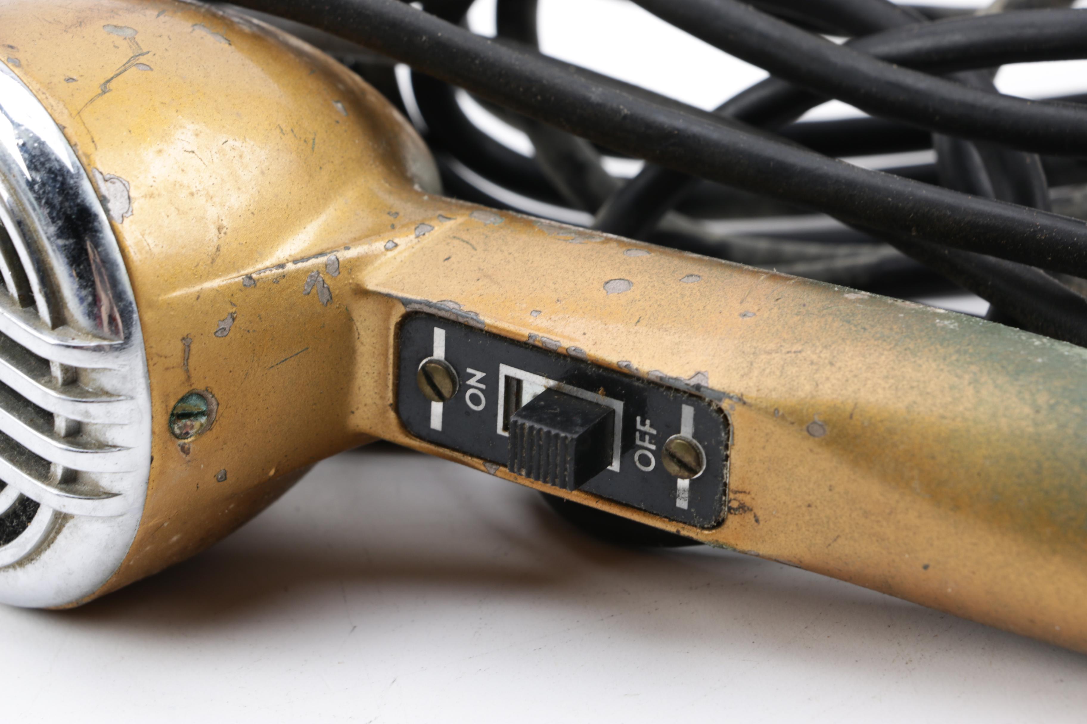 Vintage Shure, Astatic and Electro-Voice Microphones