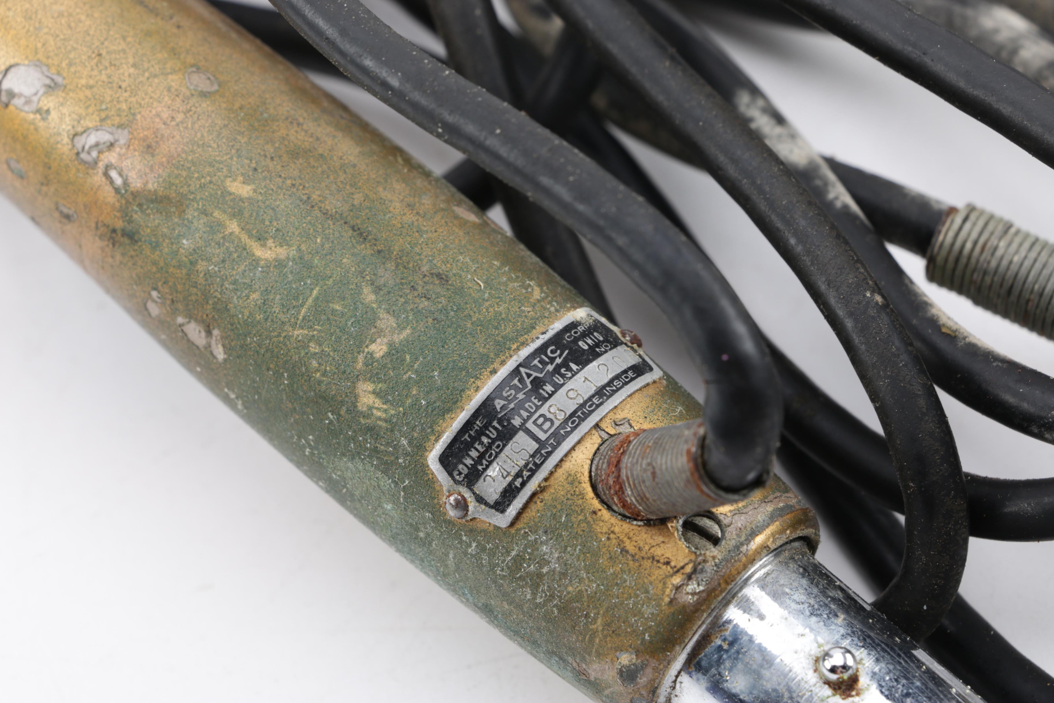 Vintage Shure, Astatic and Electro-Voice Microphones