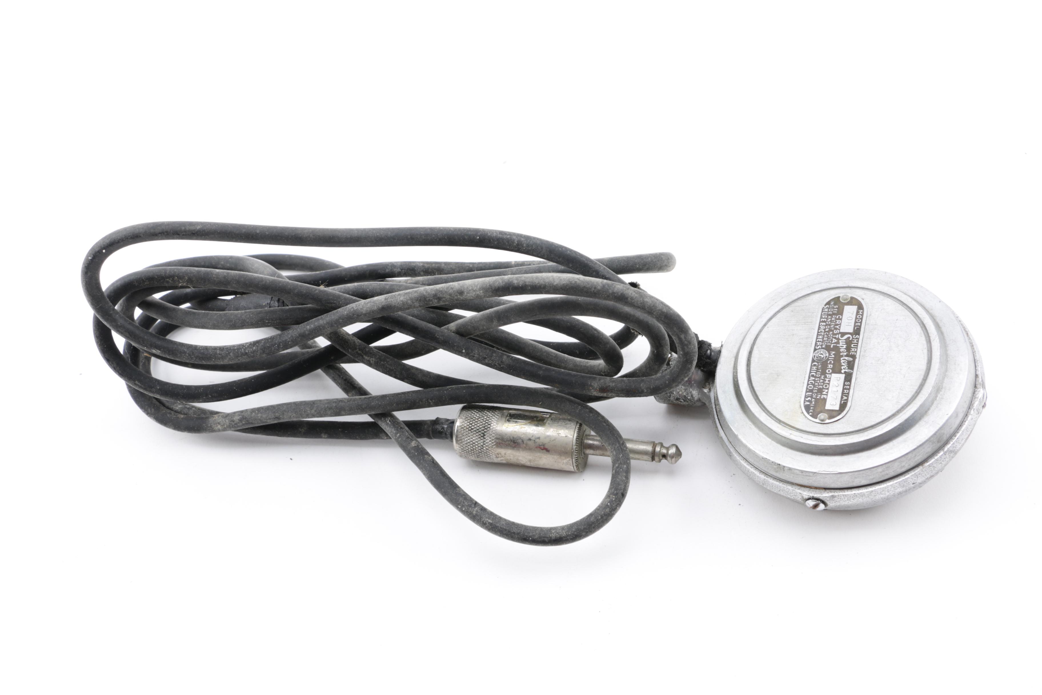 Vintage Shure, Astatic and Electro-Voice Microphones