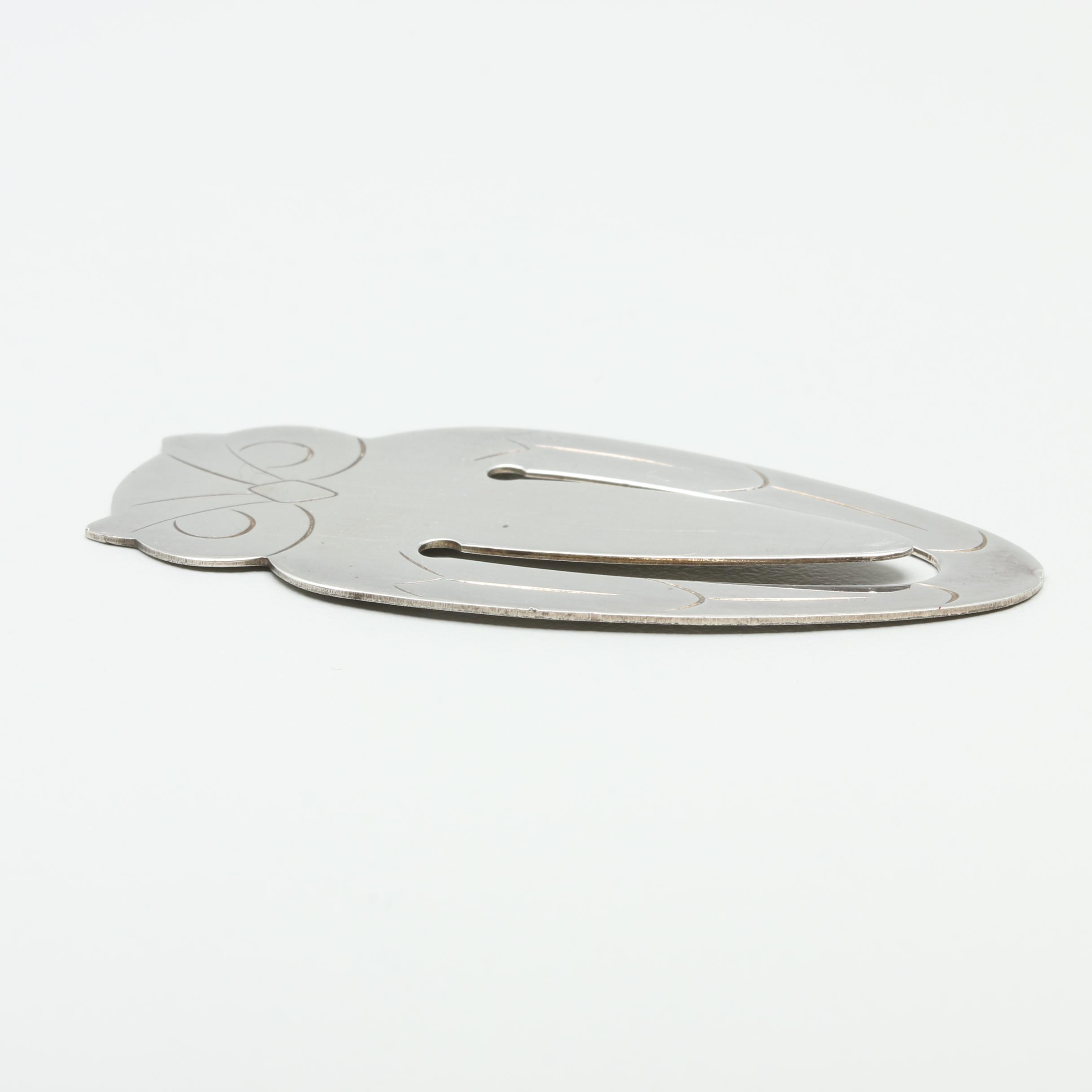 Tiffany & Co. Sterling Silver Owl Bookmark