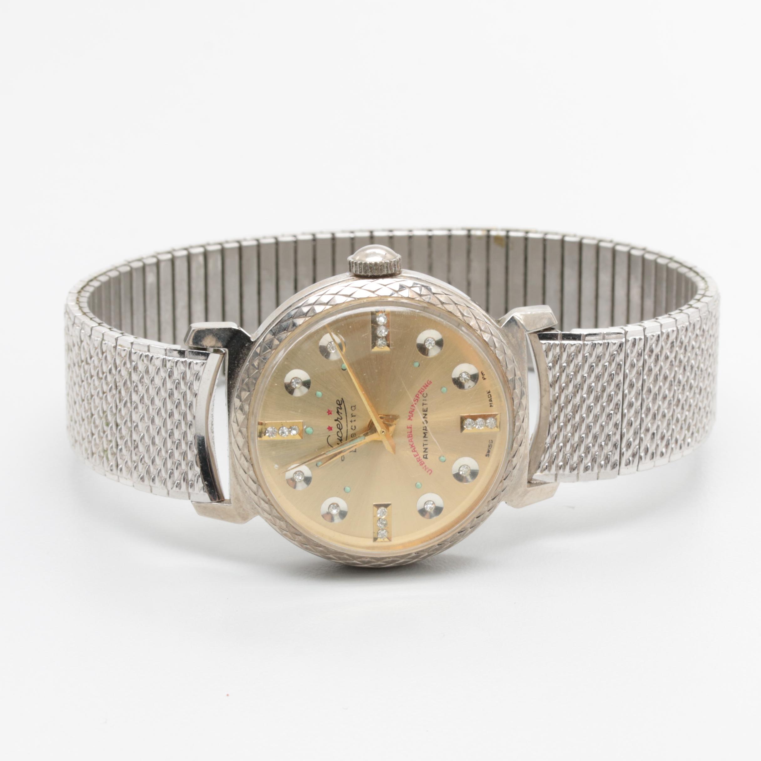 Lucerne Electra Unbreakable Mainspring Anti Magnetic Stainless Steel Watch