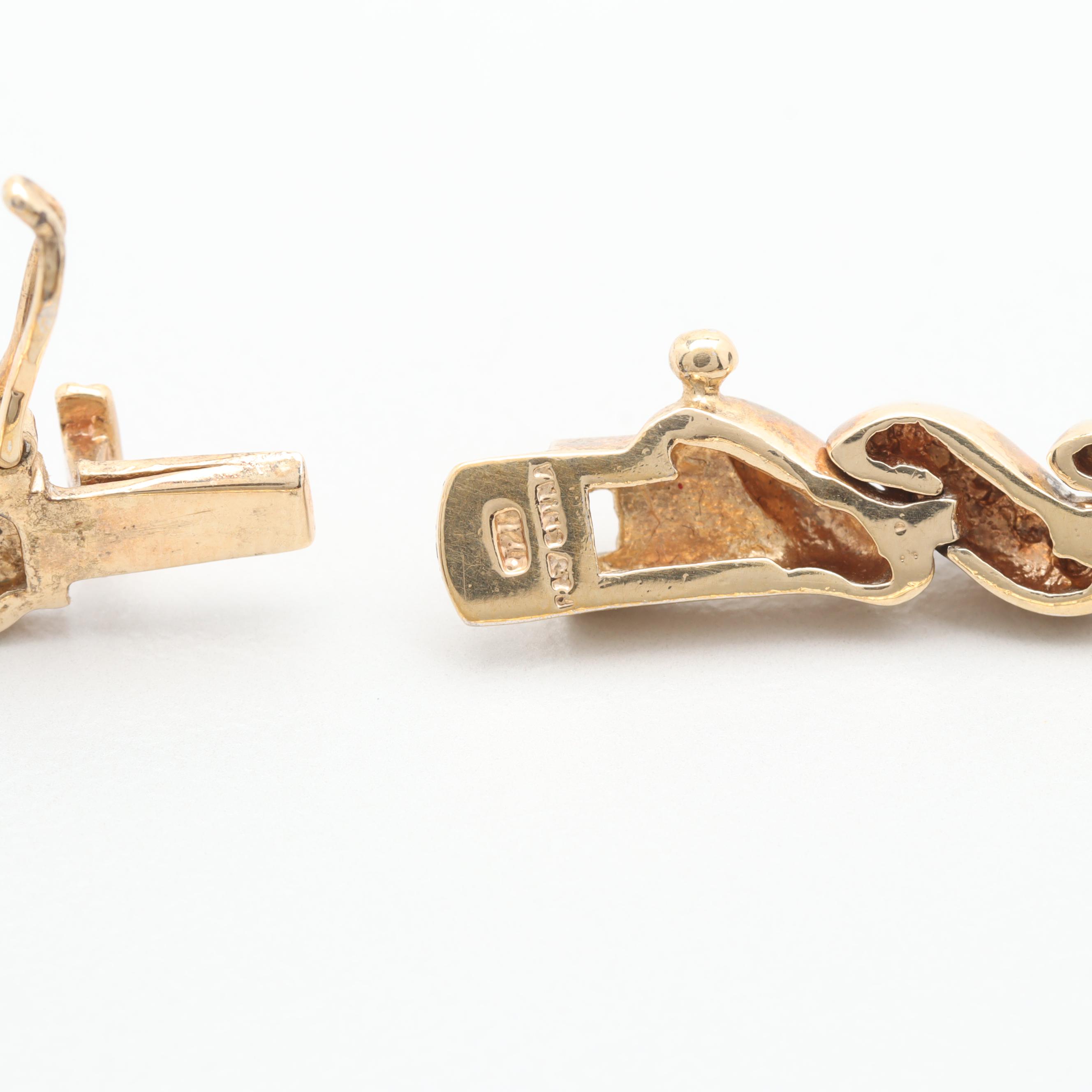 Diamond Link Bracelets Including Sterling Silver