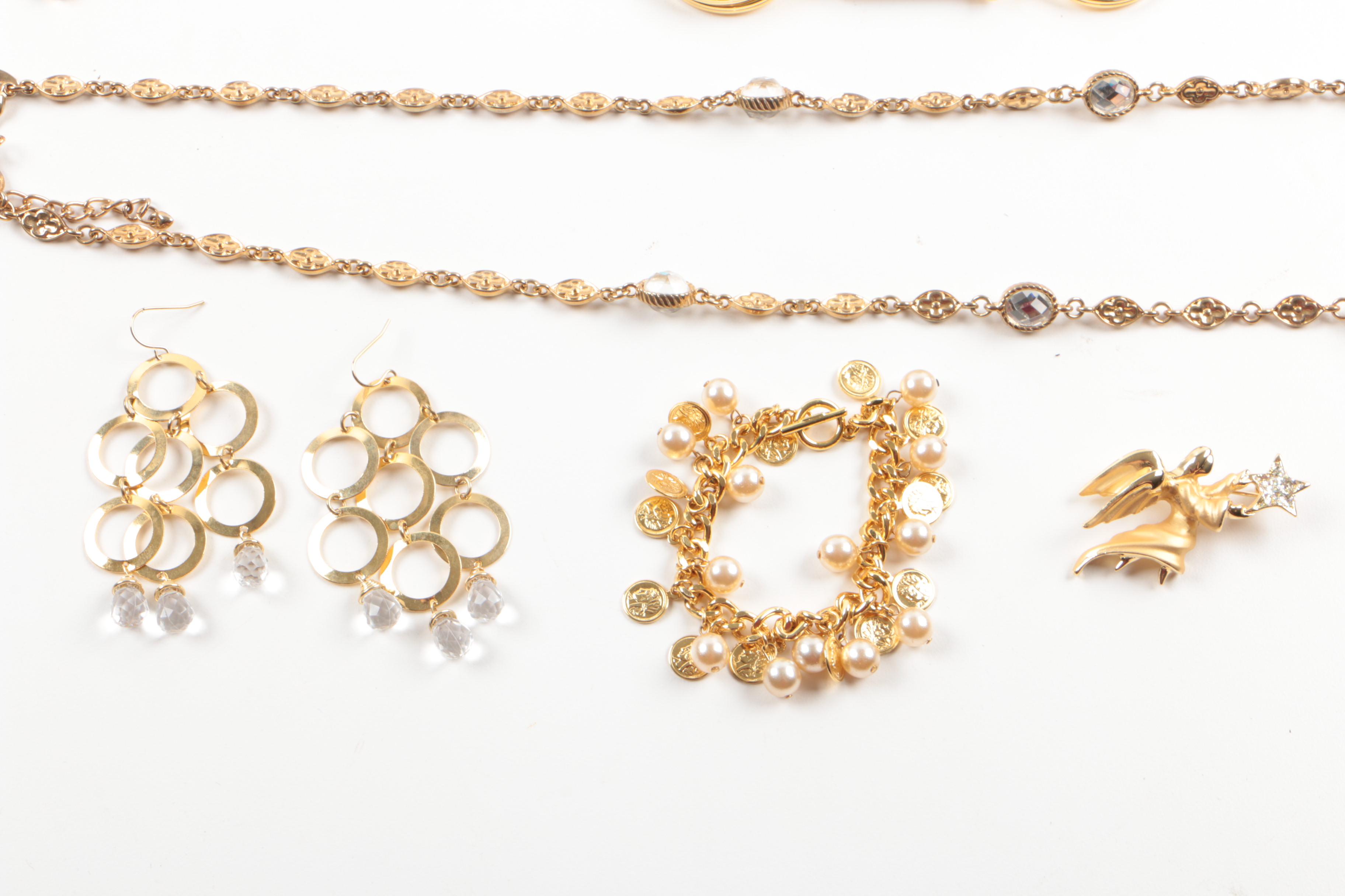 Collection of Susan Lucci Costume Jewelry with Imitation Pearls