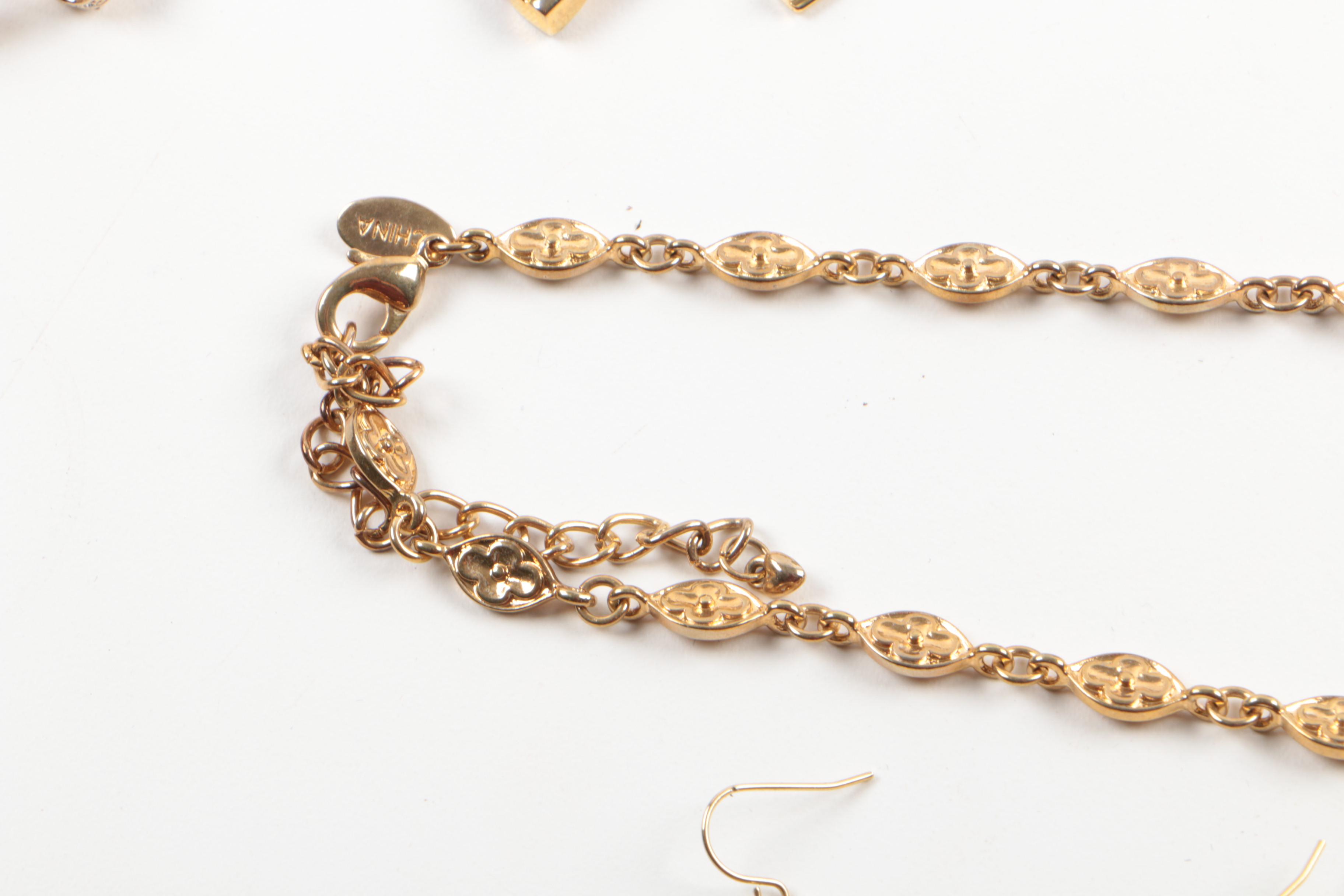 Collection of Susan Lucci Costume Jewelry with Imitation Pearls