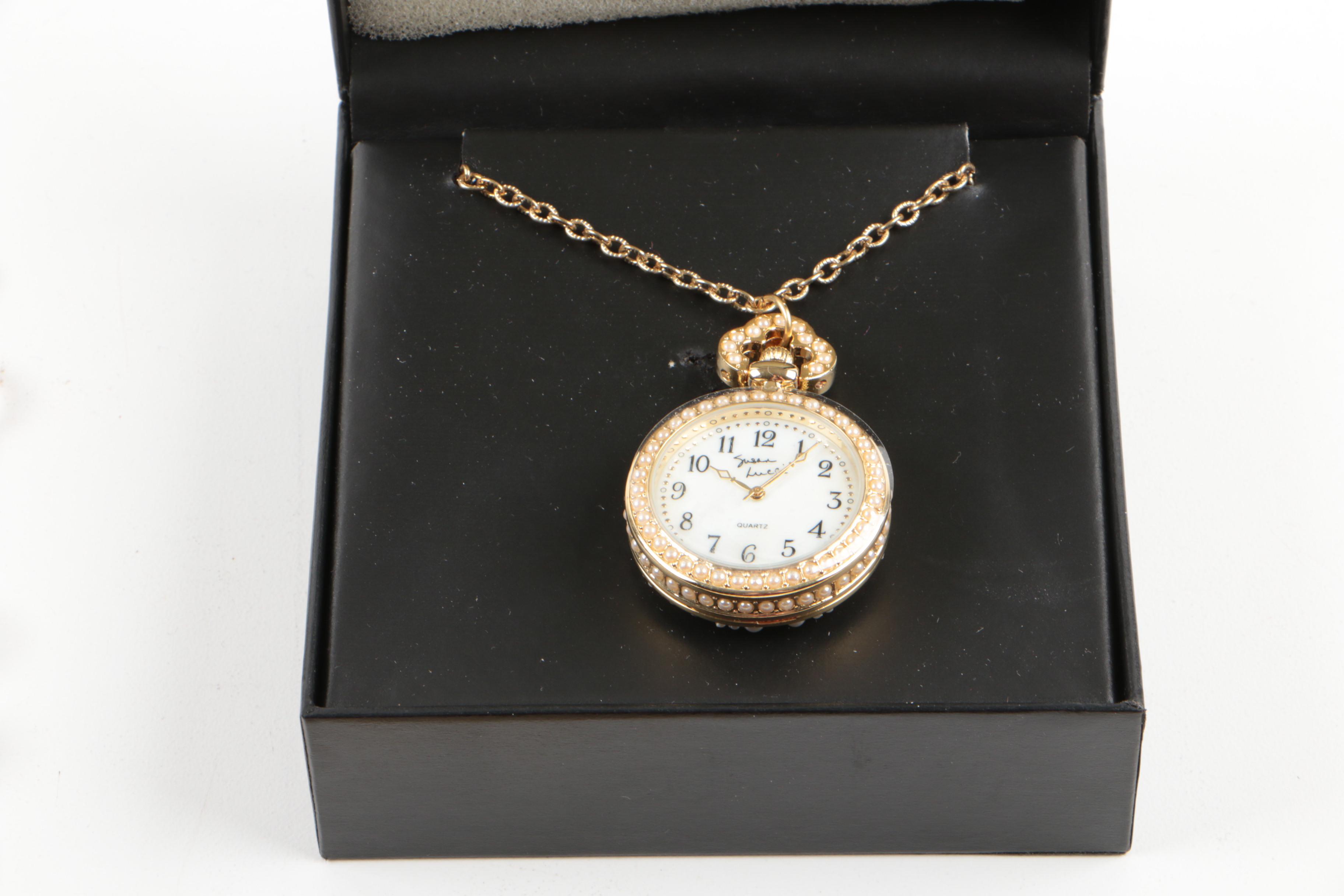 Collection of Susan Lucci Costume Jewelry with Imitation Pearls