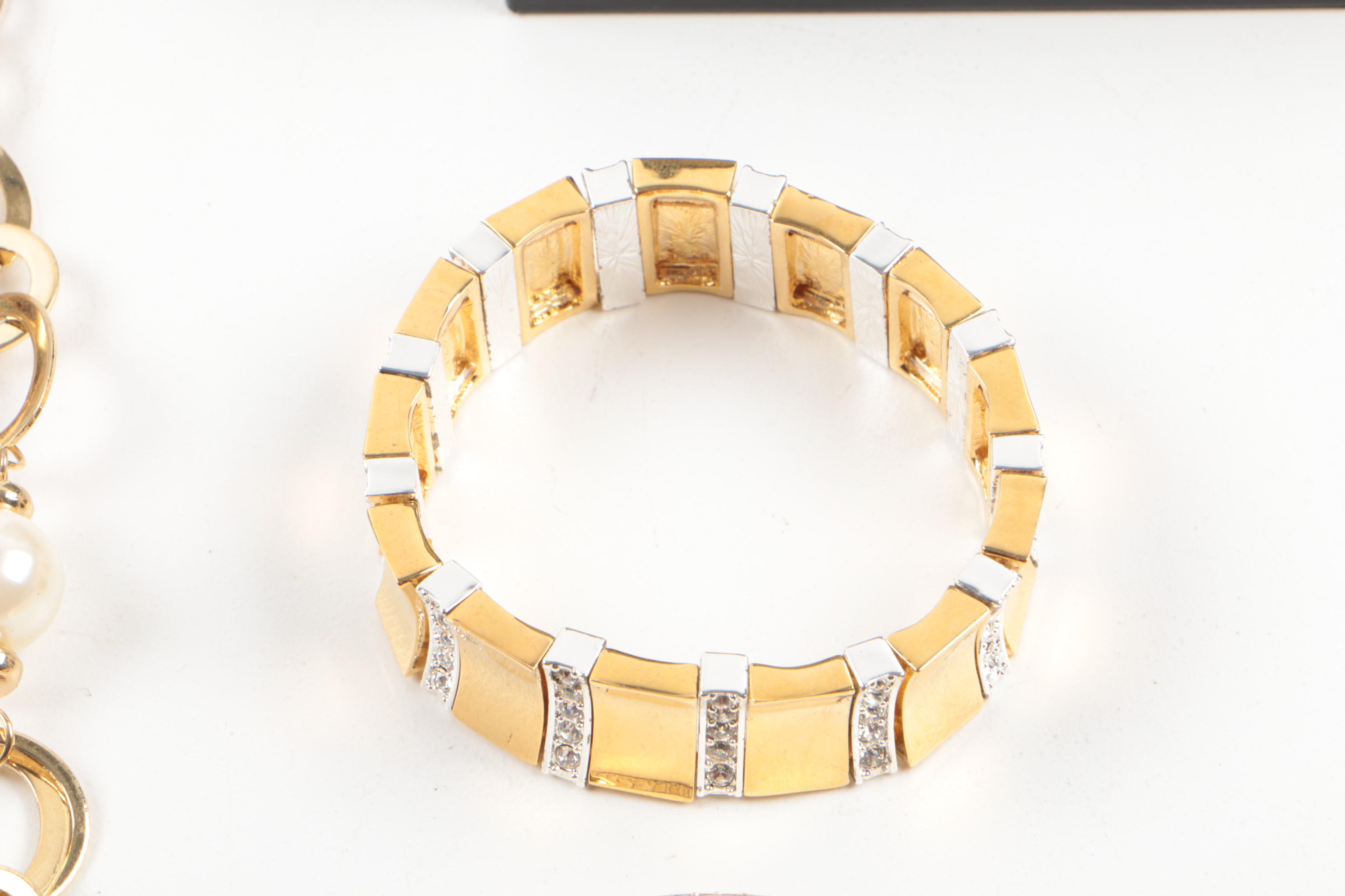 Collection of Susan Lucci Costume Jewelry with Imitation Pearls