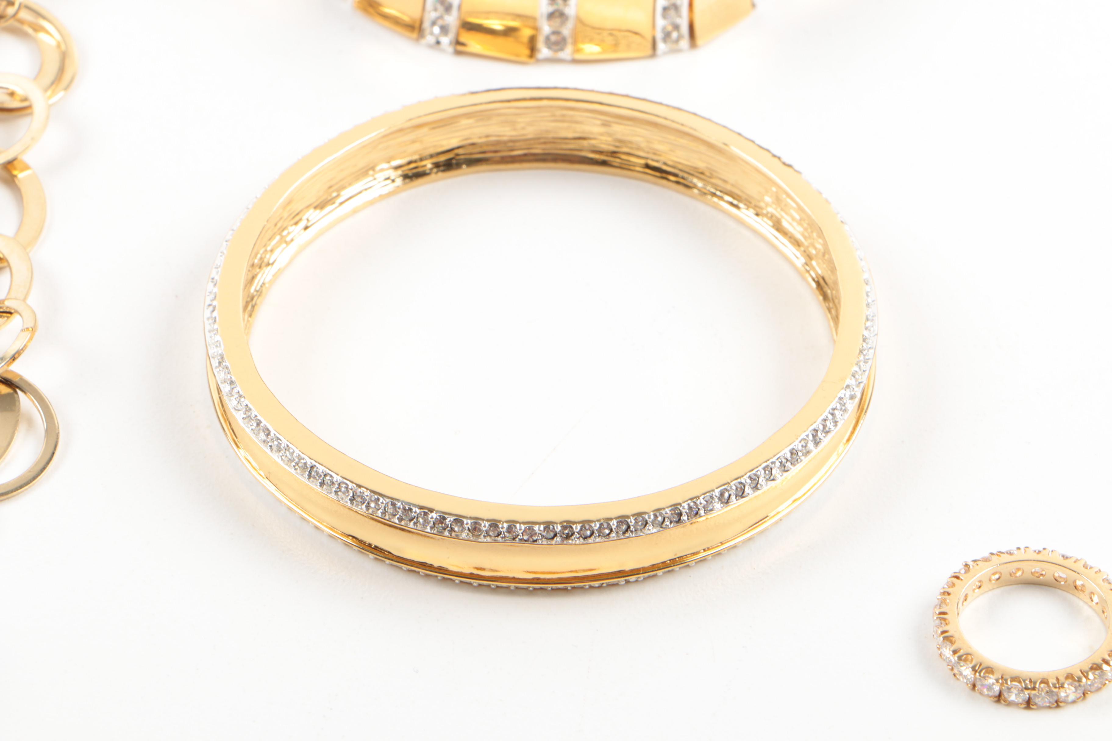 Collection of Susan Lucci Costume Jewelry with Imitation Pearls