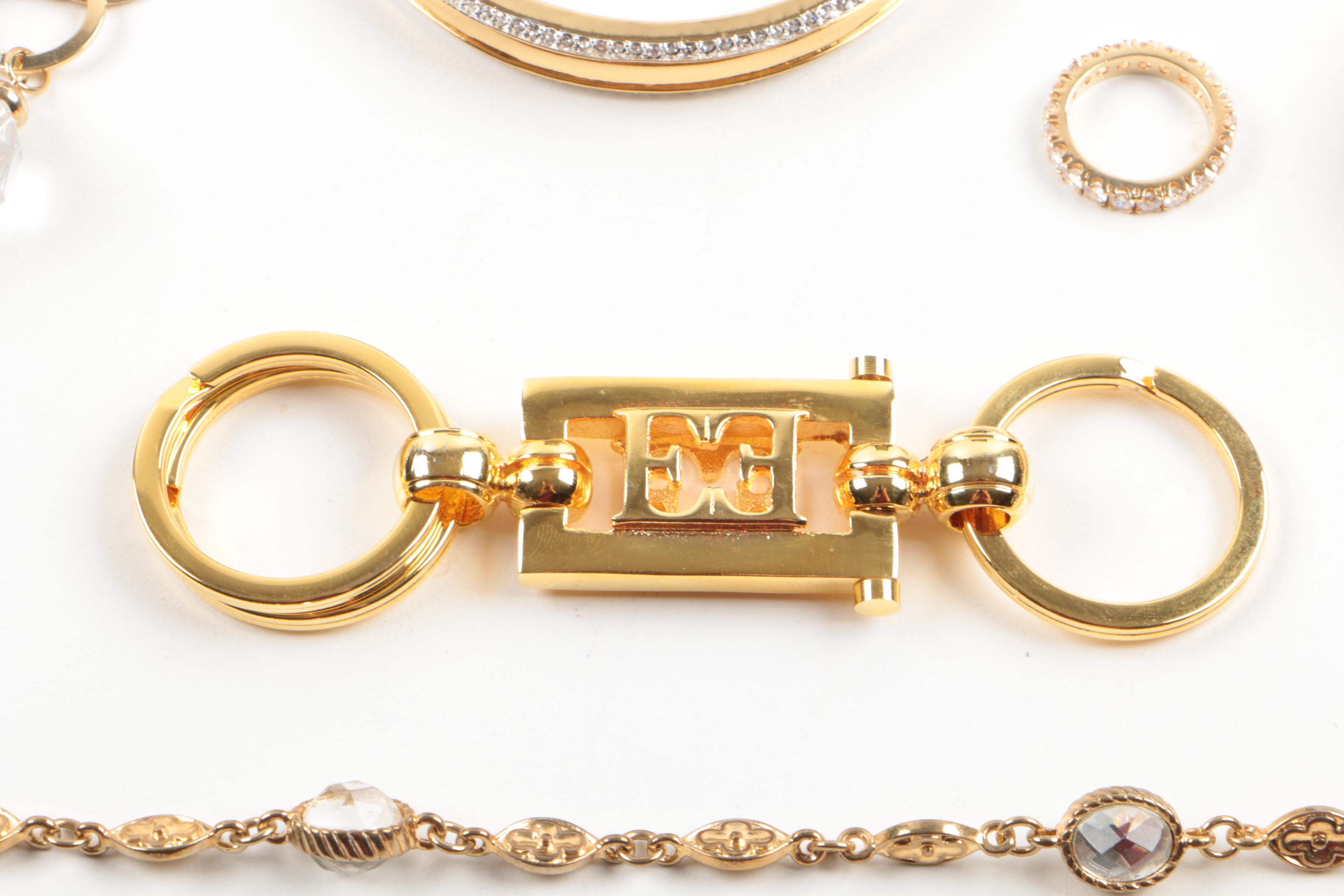 Collection of Susan Lucci Costume Jewelry with Imitation Pearls