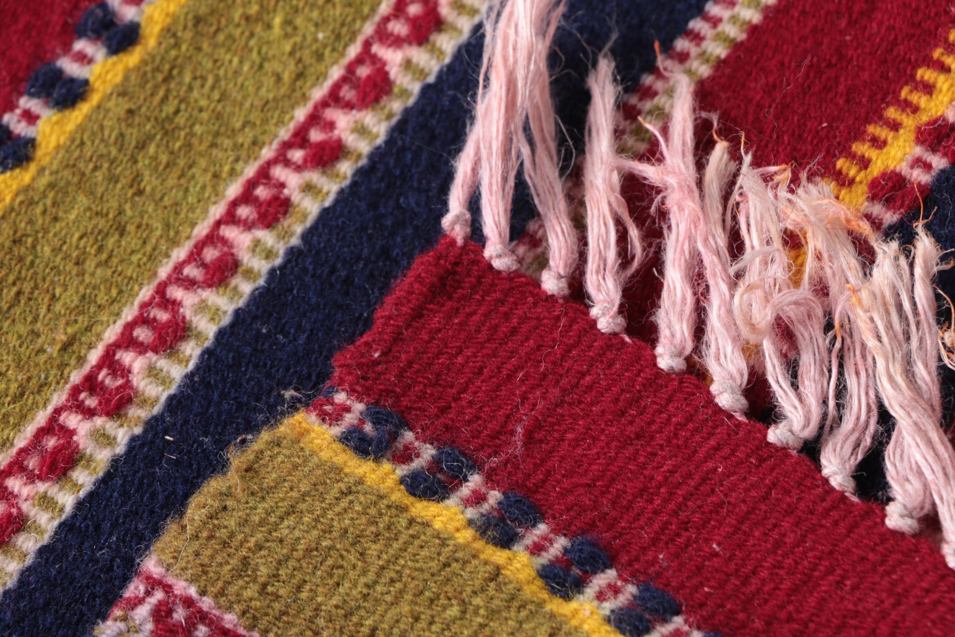 Handwoven Textiles Including Polish Folk Art-Style and Pictorial Batik