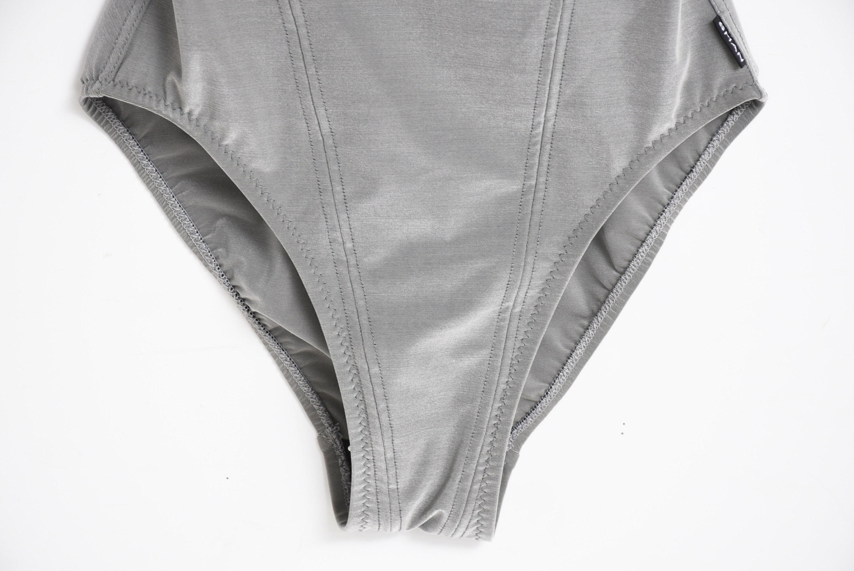 Michael Kors Zebra Print Cover-Up and Pewter Bathing Suit