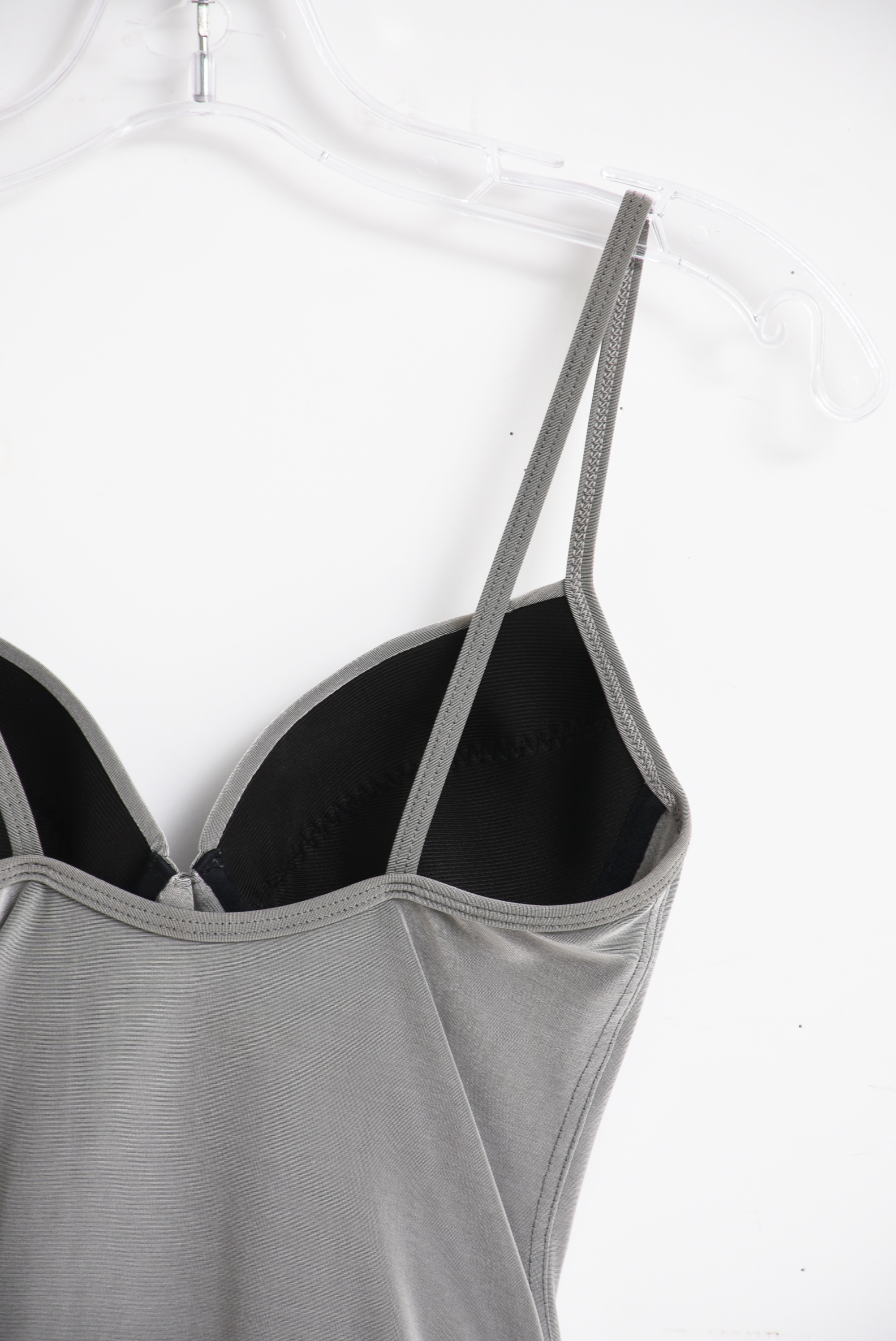 Michael Kors Zebra Print Cover-Up and Pewter Bathing Suit