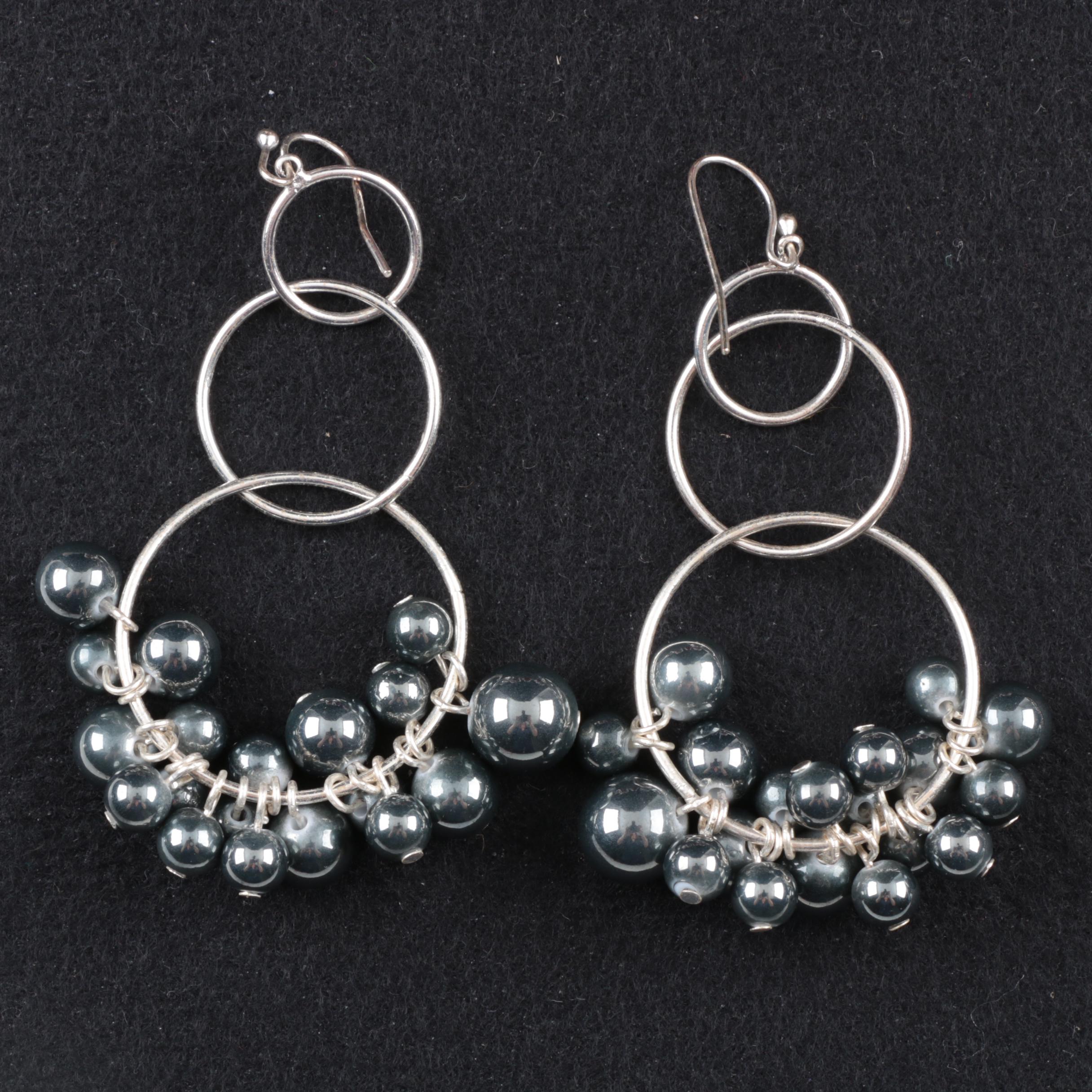 Susan Lucci Costume Jewelry with Imitation Pearls and Susan Lucci Black Blouse