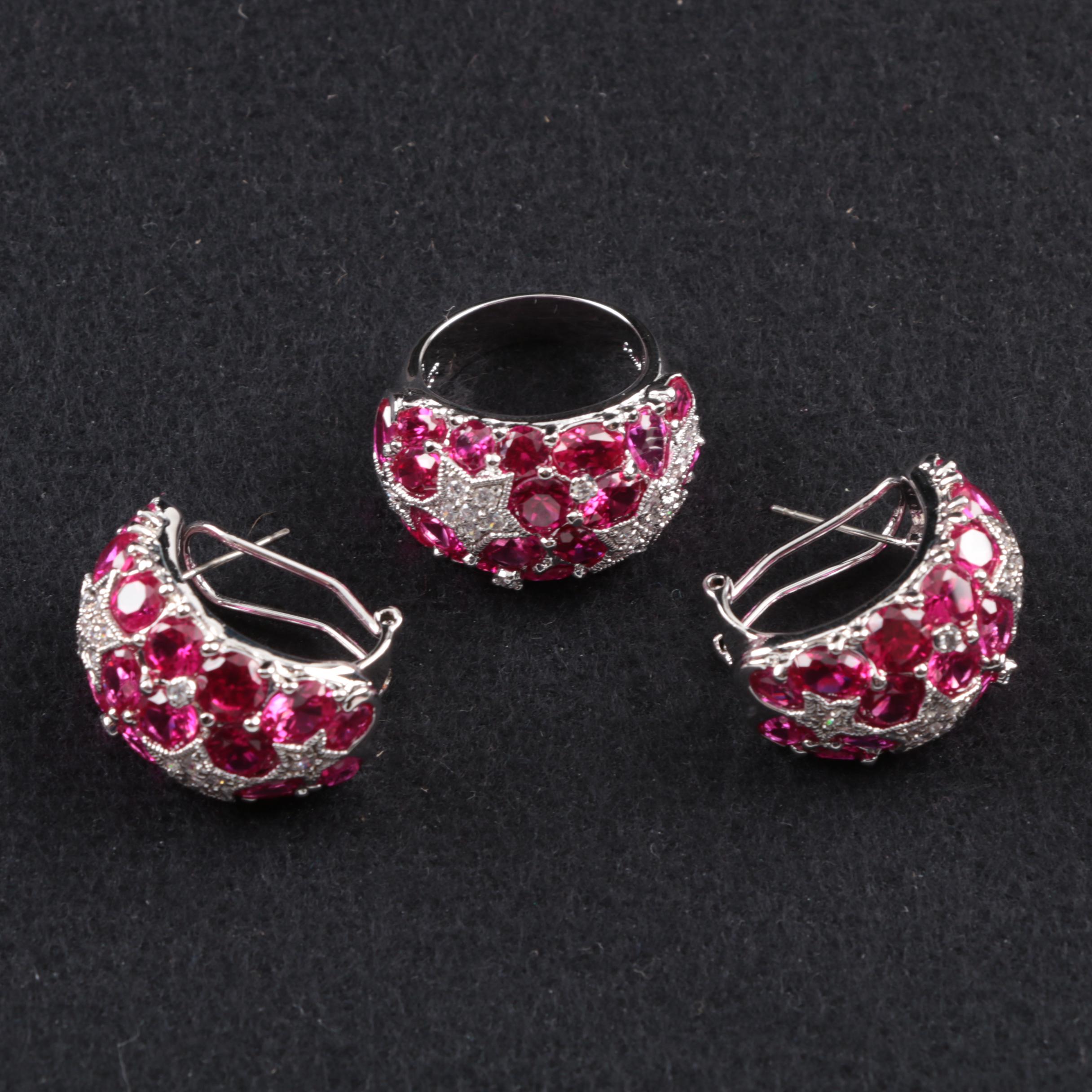 Susan Lucci Costume Jewelry with Imitation Pearls and Susan Lucci Black Blouse