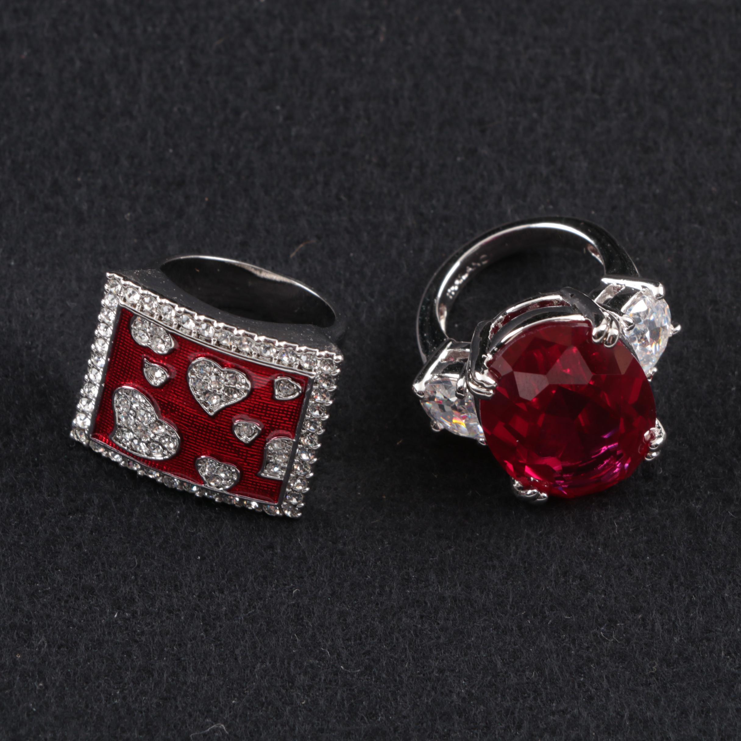 Susan Lucci Costume Jewelry with Imitation Pearls and Susan Lucci Black Blouse