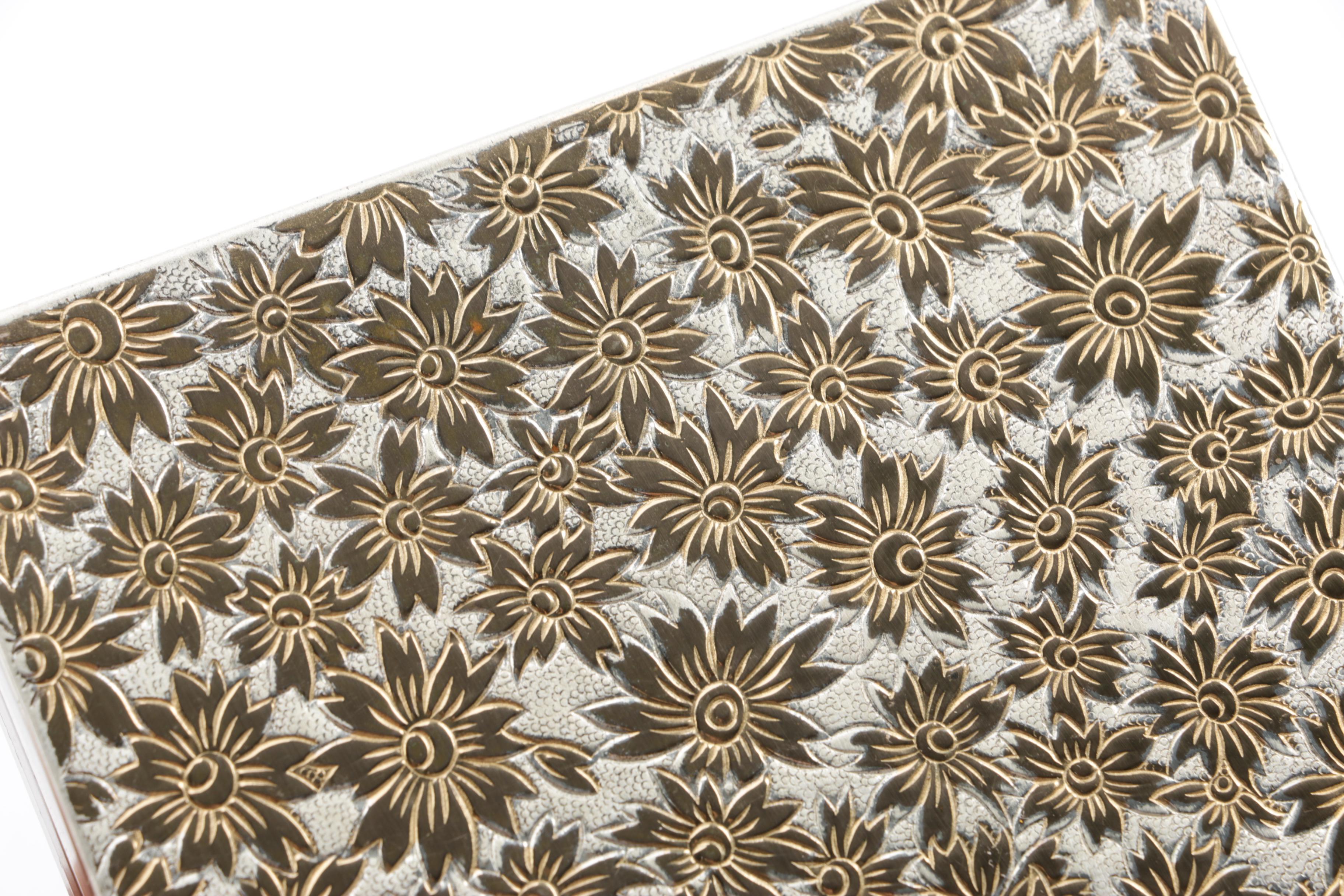 1950s Compacts and Cigarette Case Including Mother of Pearl