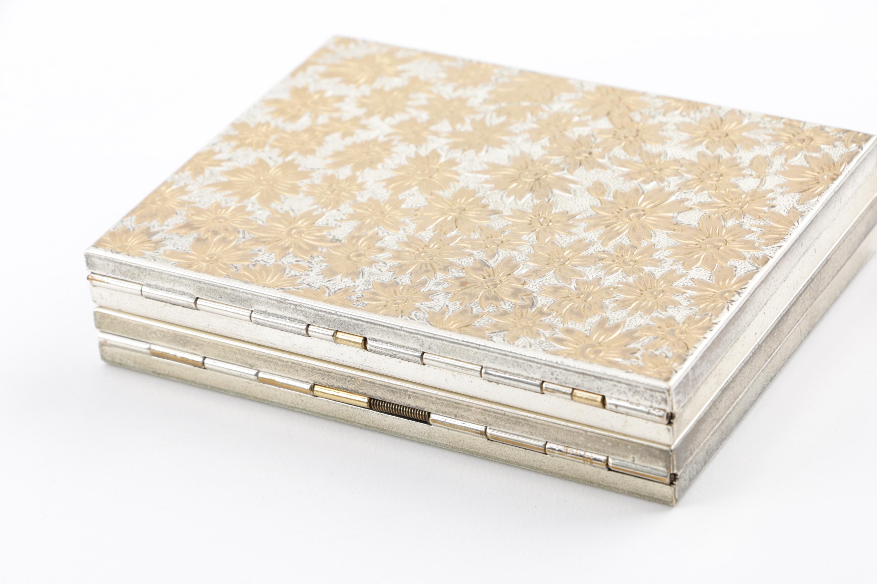 1950s Compacts and Cigarette Case Including Mother of Pearl