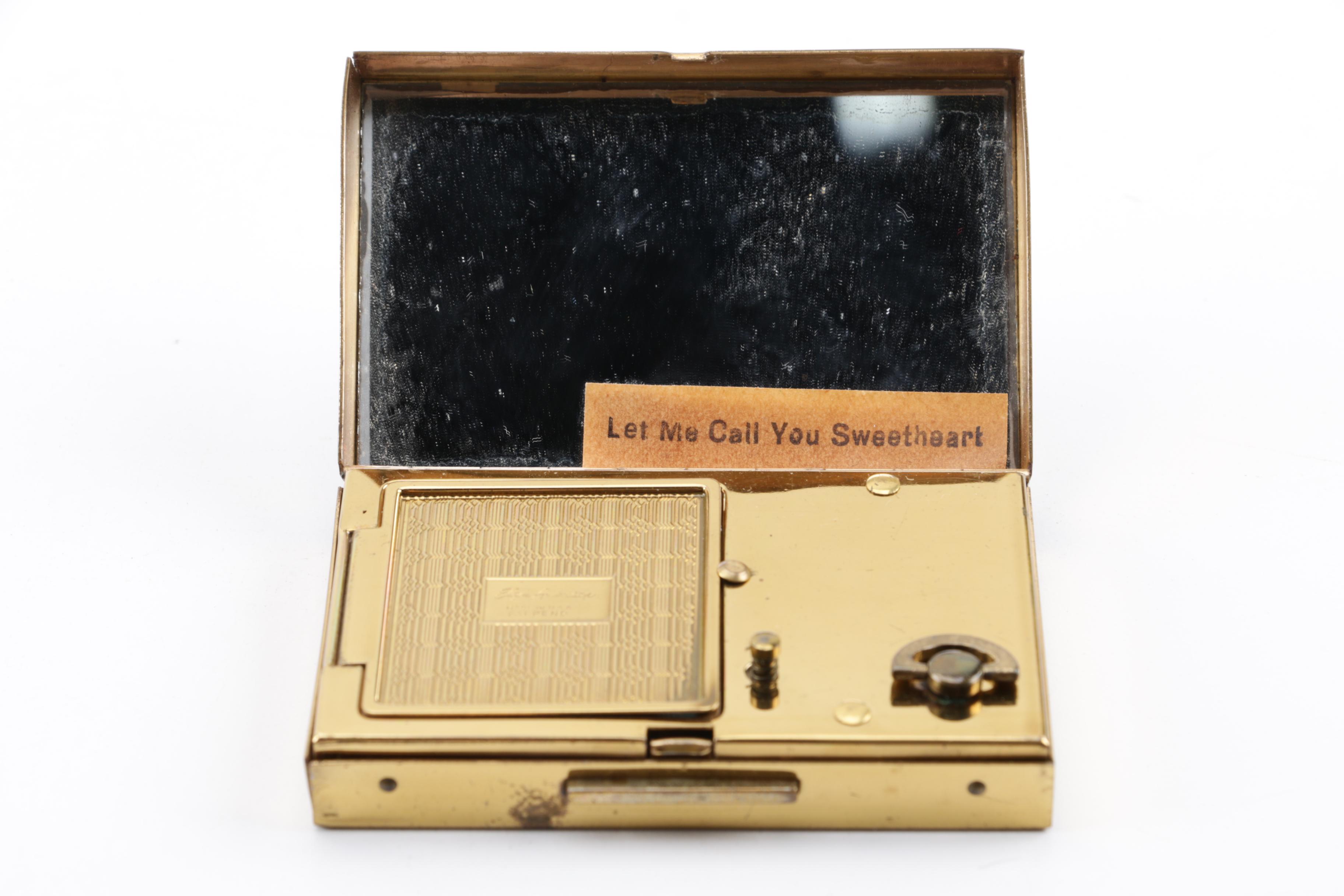 1950s Compacts and Cigarette Case Including Mother of Pearl