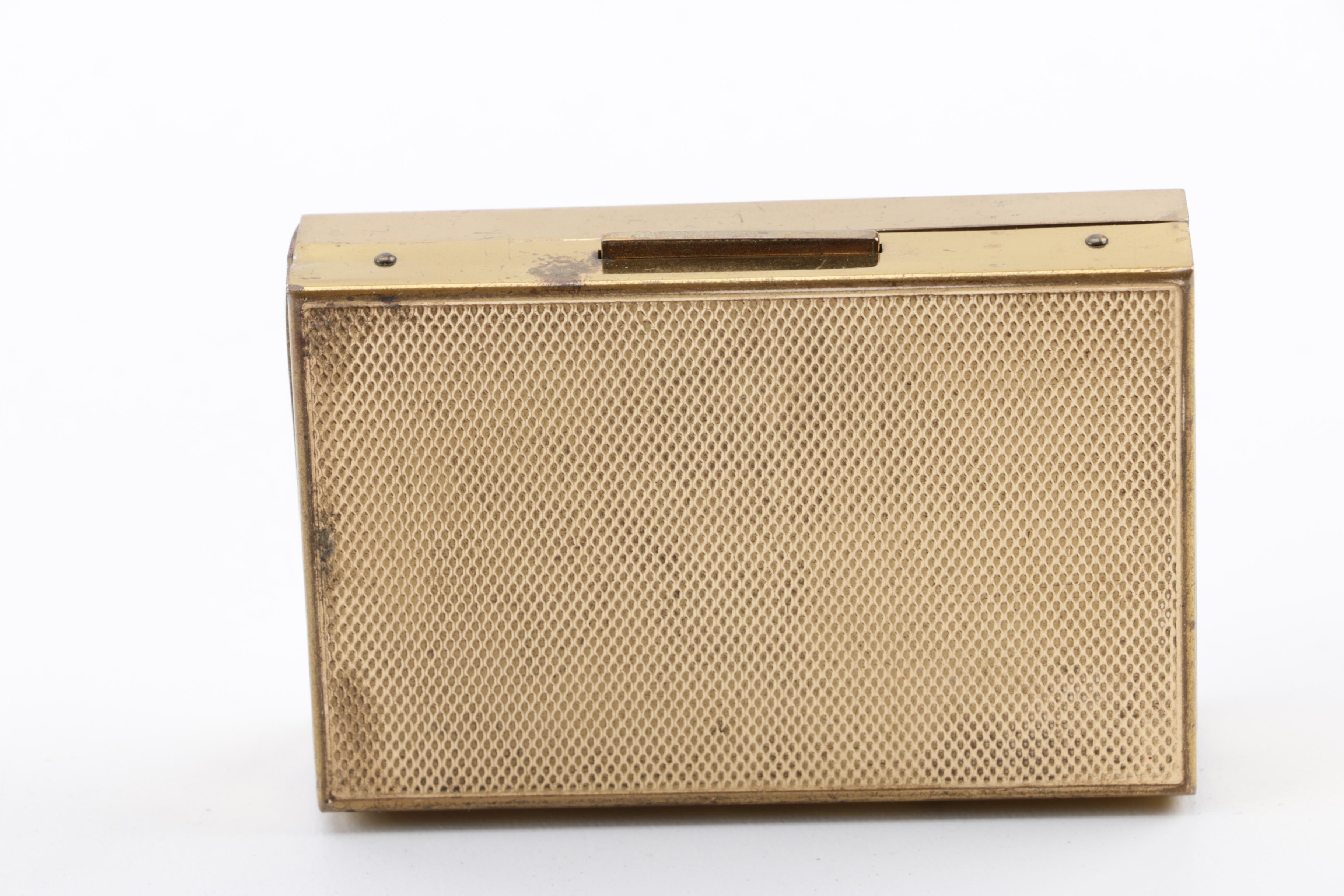 1950s Compacts and Cigarette Case Including Mother of Pearl