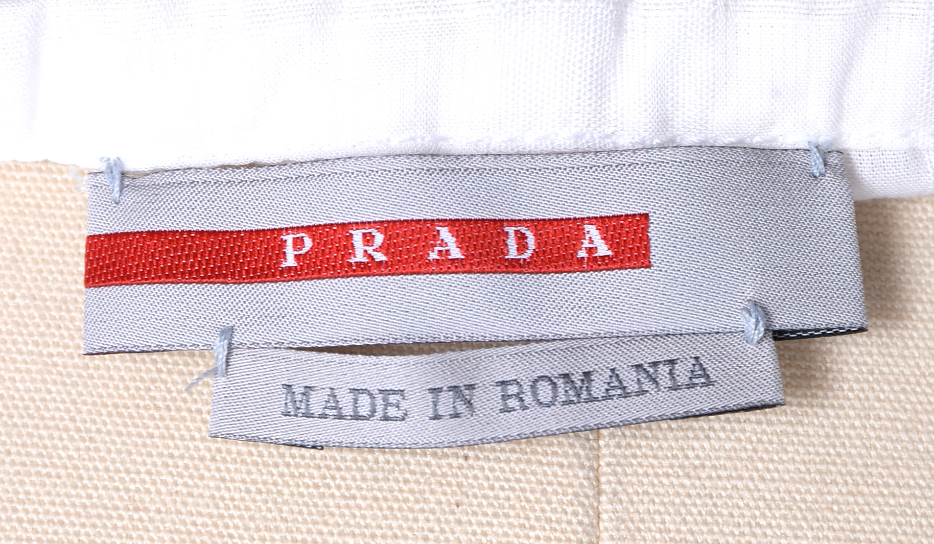 Prada Sleeveless Tops and Prada Silk Chiffon Skirt