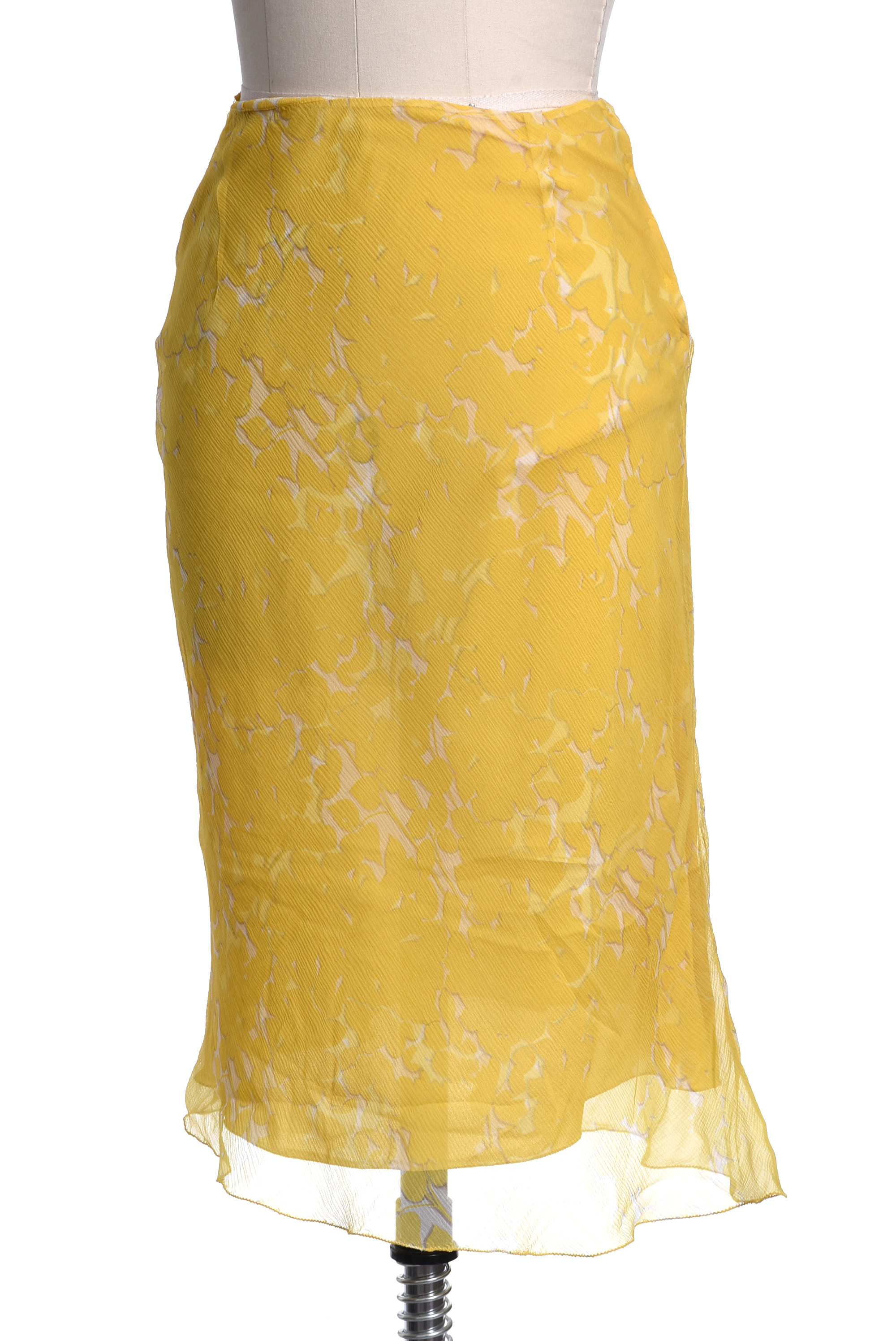 Prada Sleeveless Tops and Prada Silk Chiffon Skirt