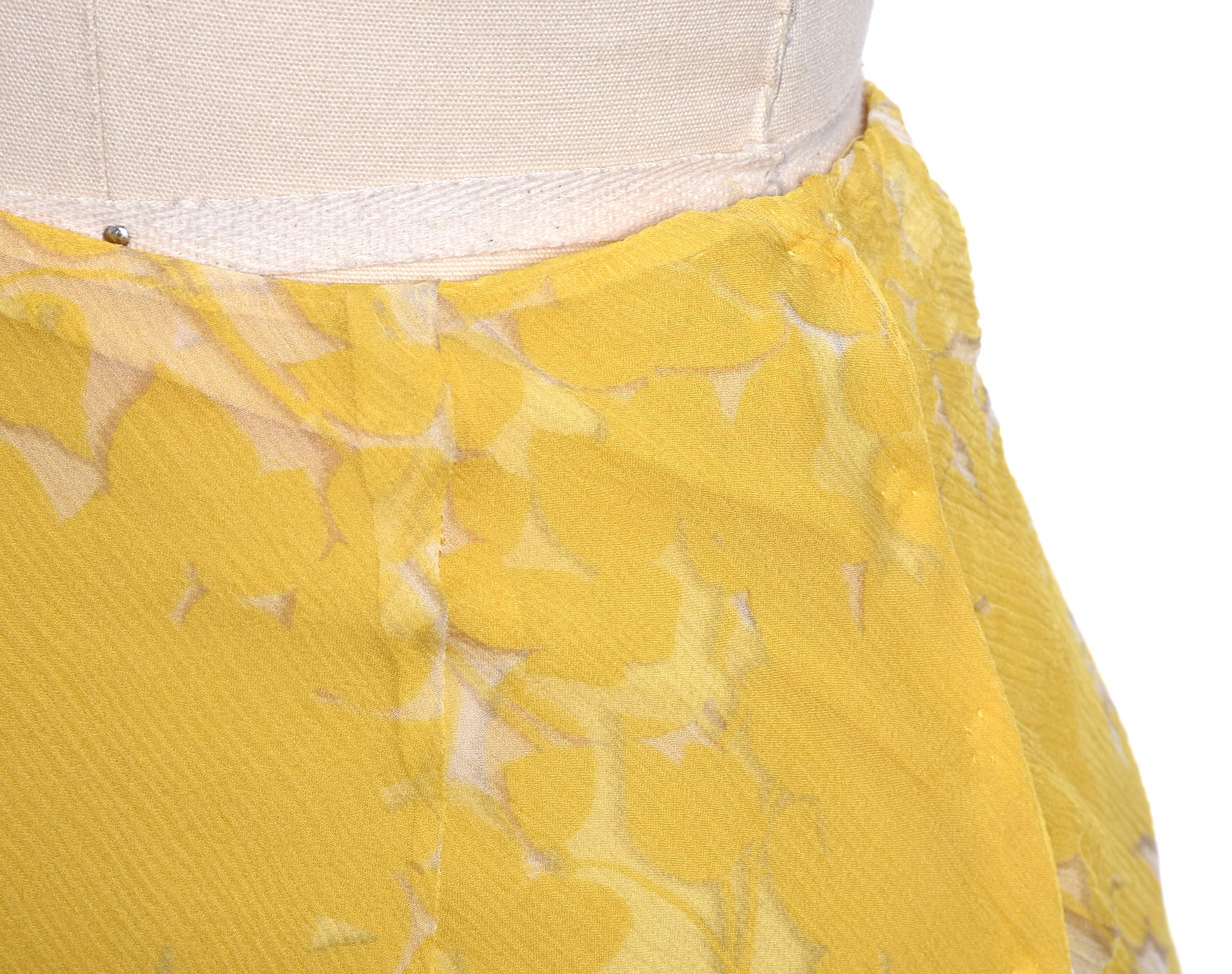 Prada Sleeveless Tops and Prada Silk Chiffon Skirt