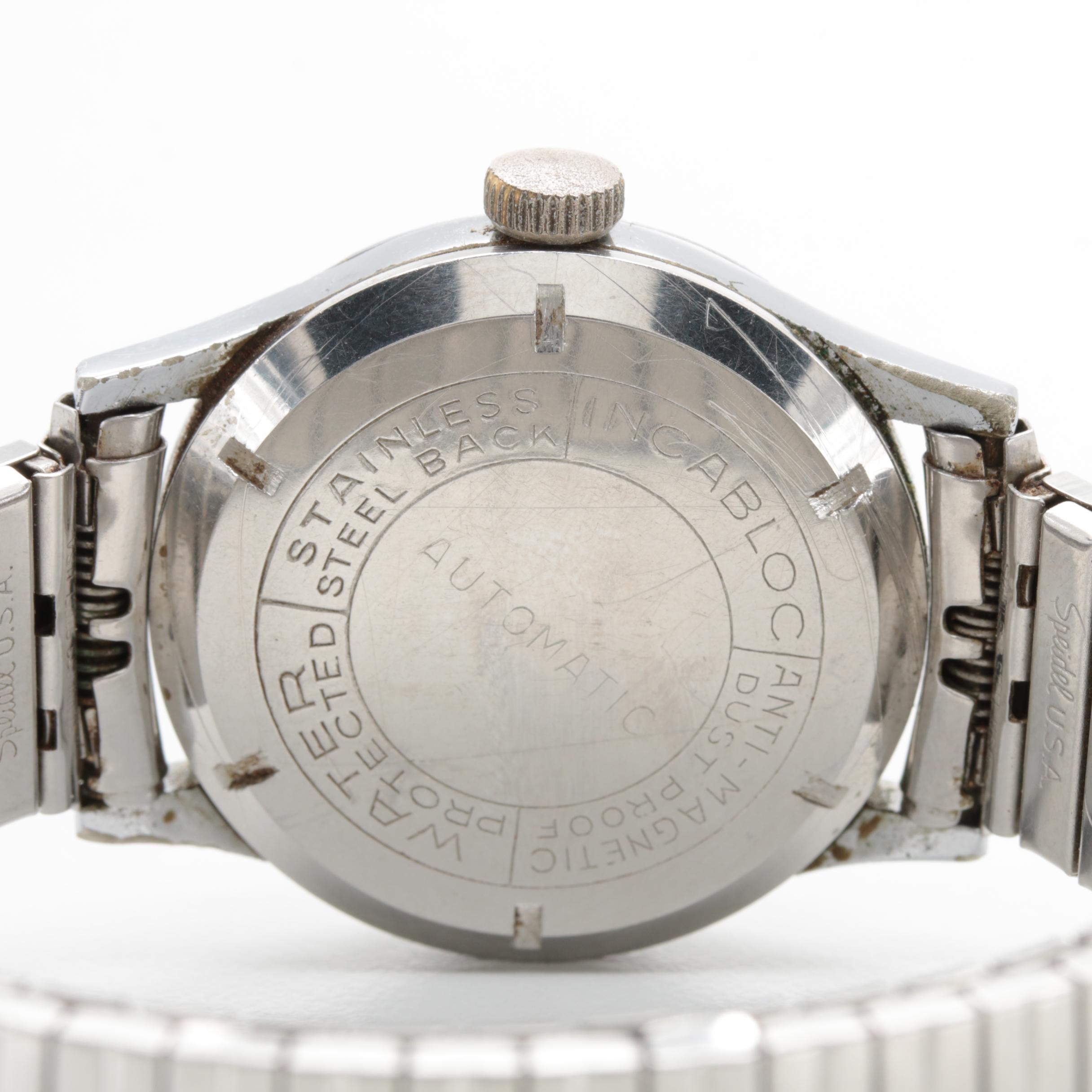 Clairmont Stainless Steel Expansion Band Watch