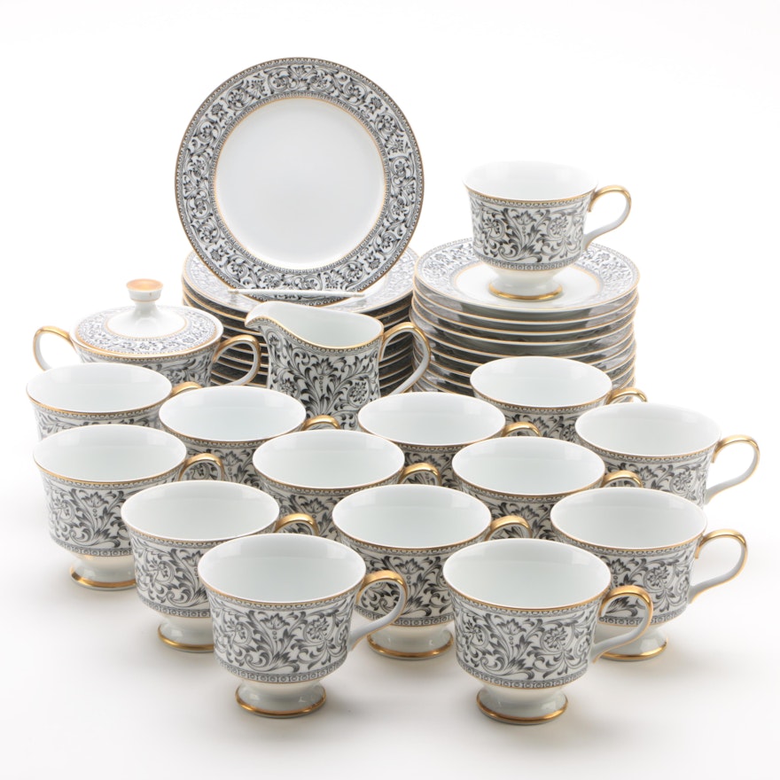 Contemporary Sango "Spanish Lace" Porcelain Tableware