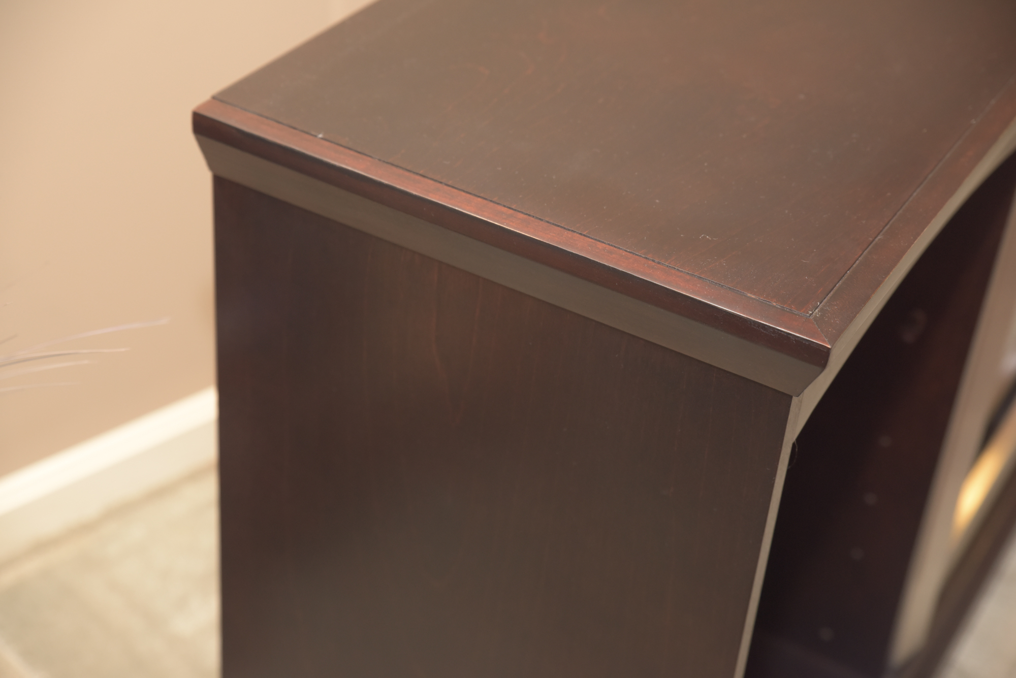 Electric Fireplace in Cabinet