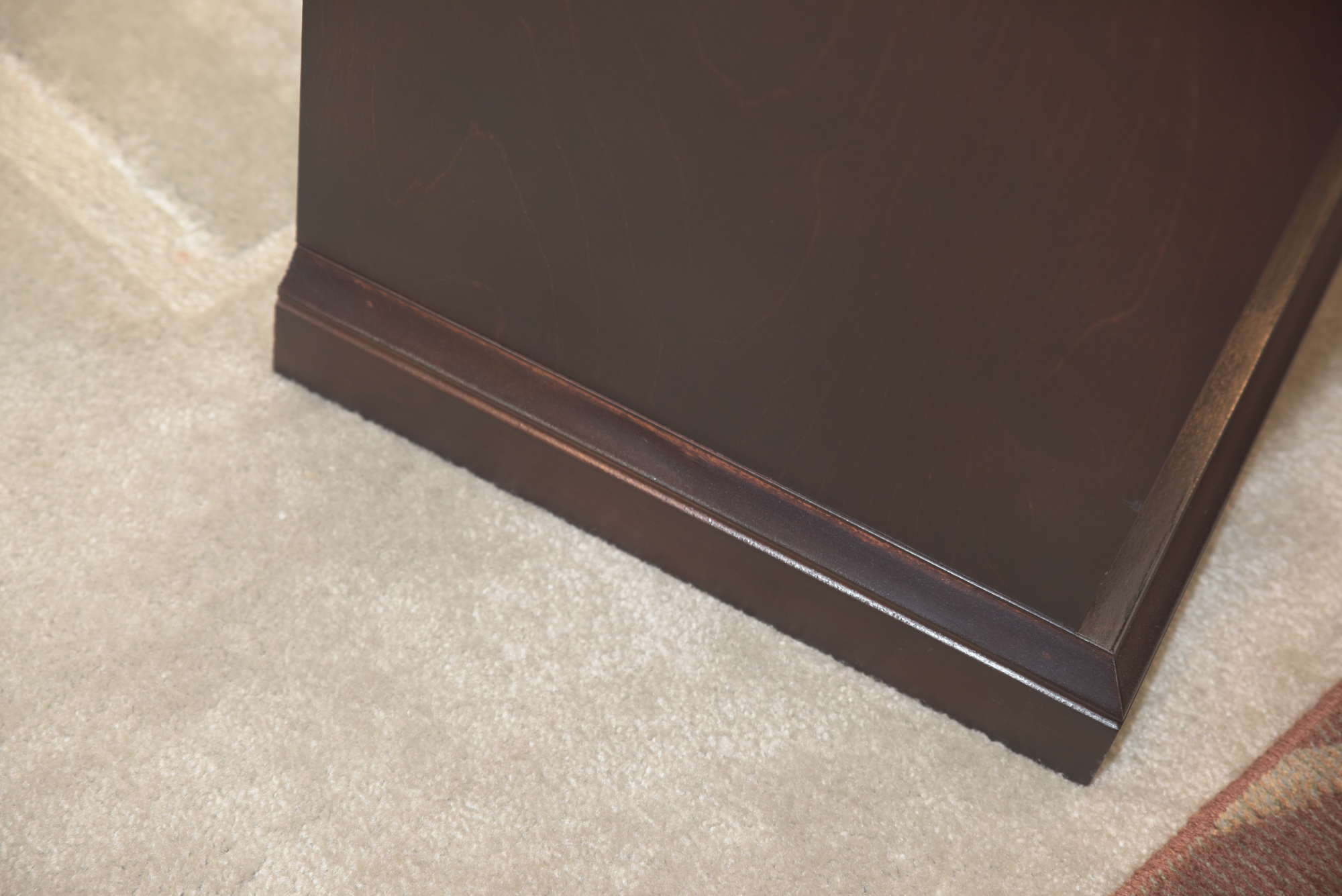 Electric Fireplace in Cabinet