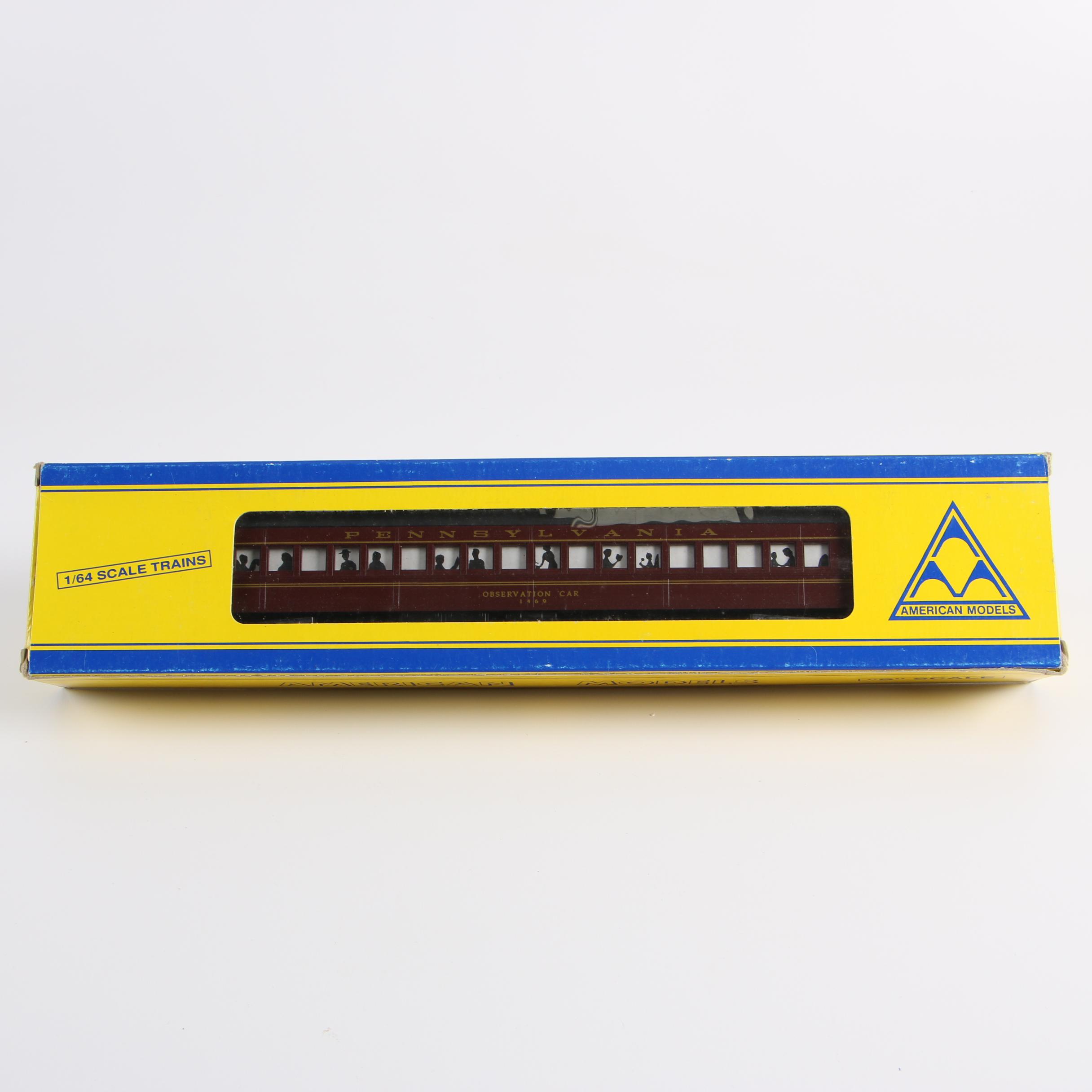 American Models S-Gauge Train Cars