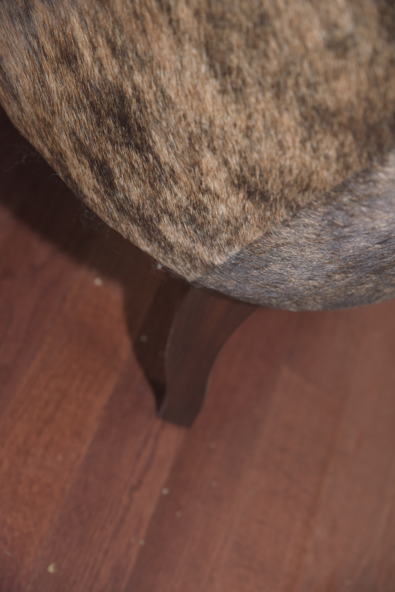 Calf Hide and Leather Armchair by Bernhardt