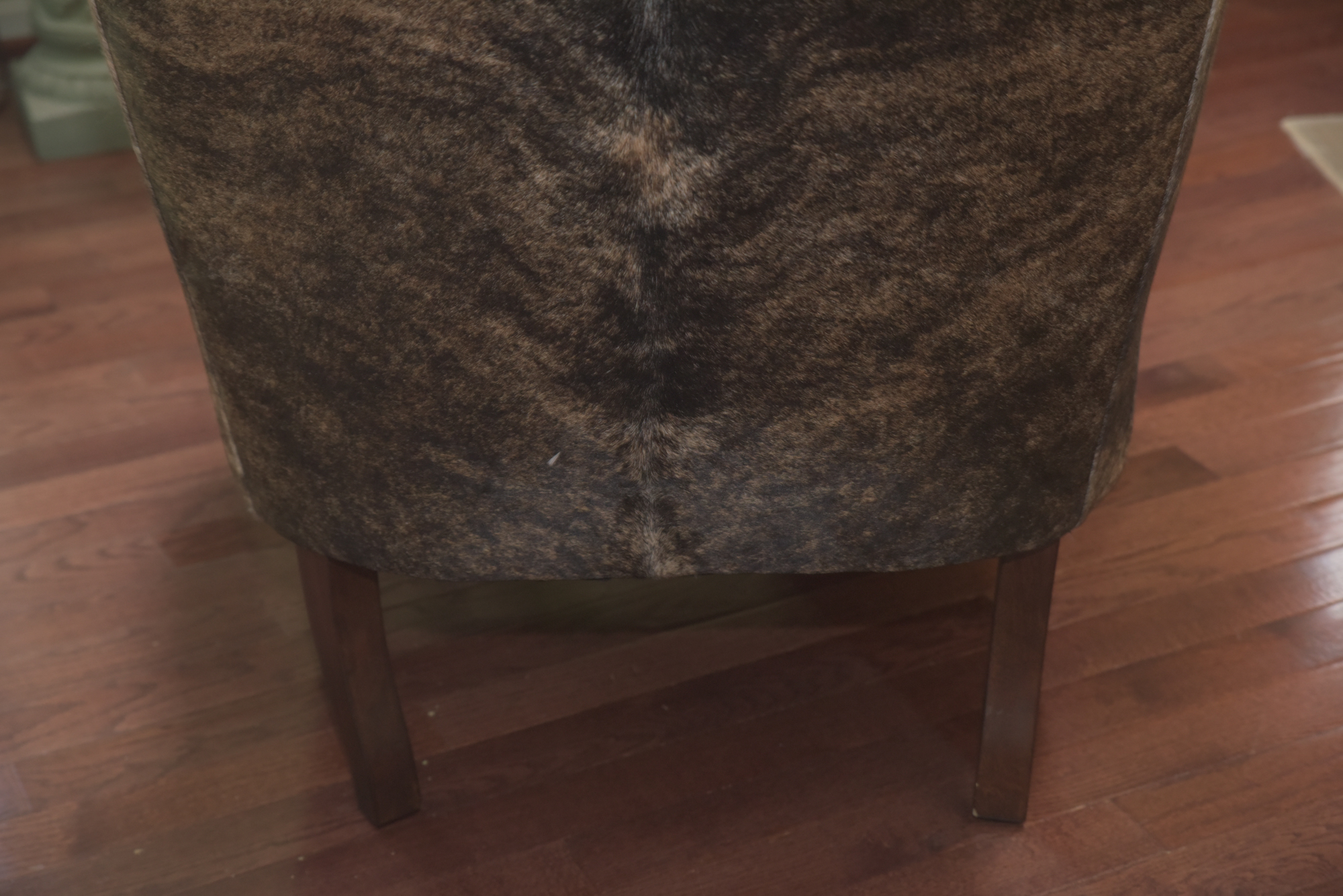 Calf Hide and Leather Armchair by Bernhardt